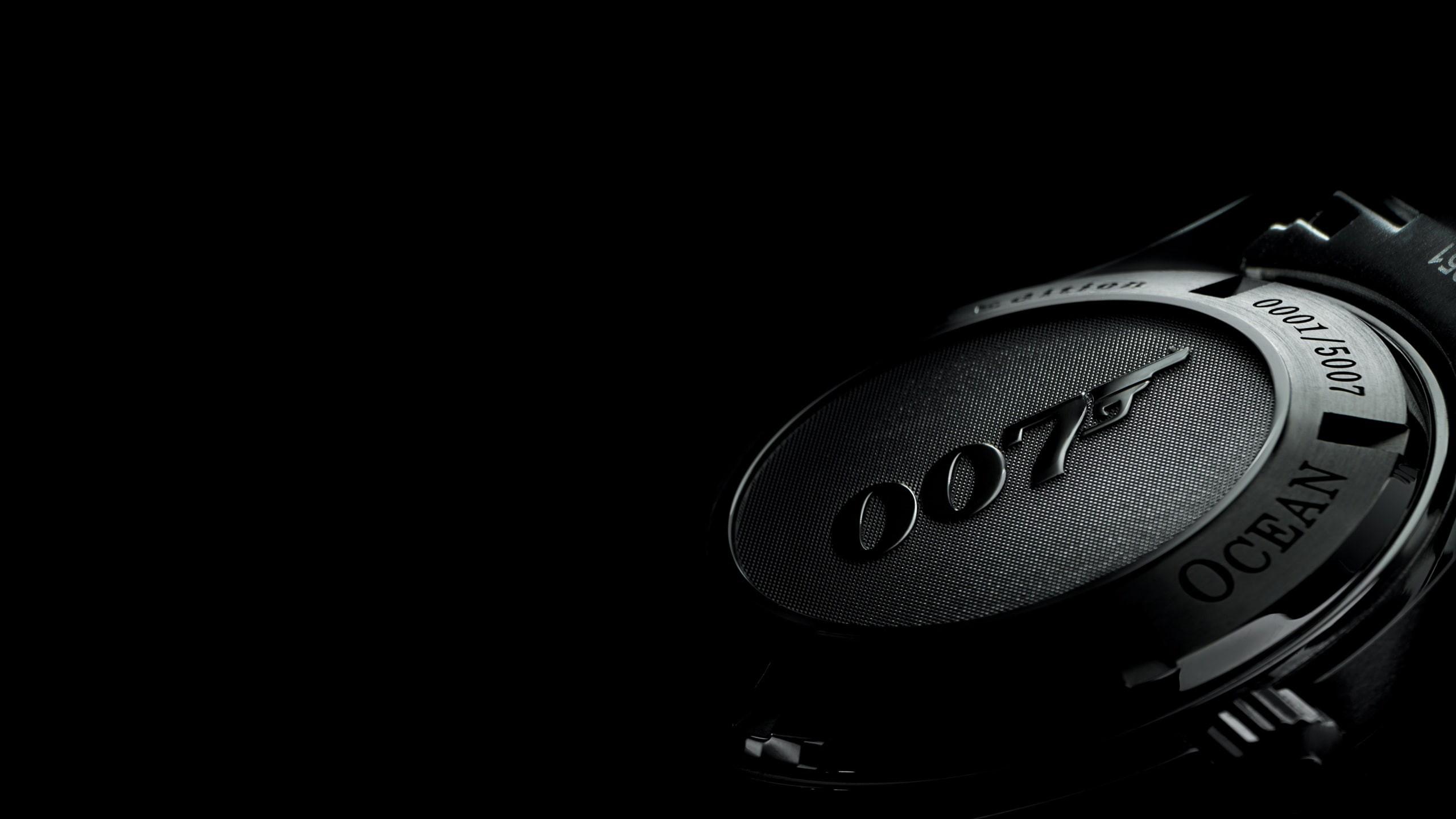 2K, 007, bond, hd, bw, black, movies, james, HD Wallpaper