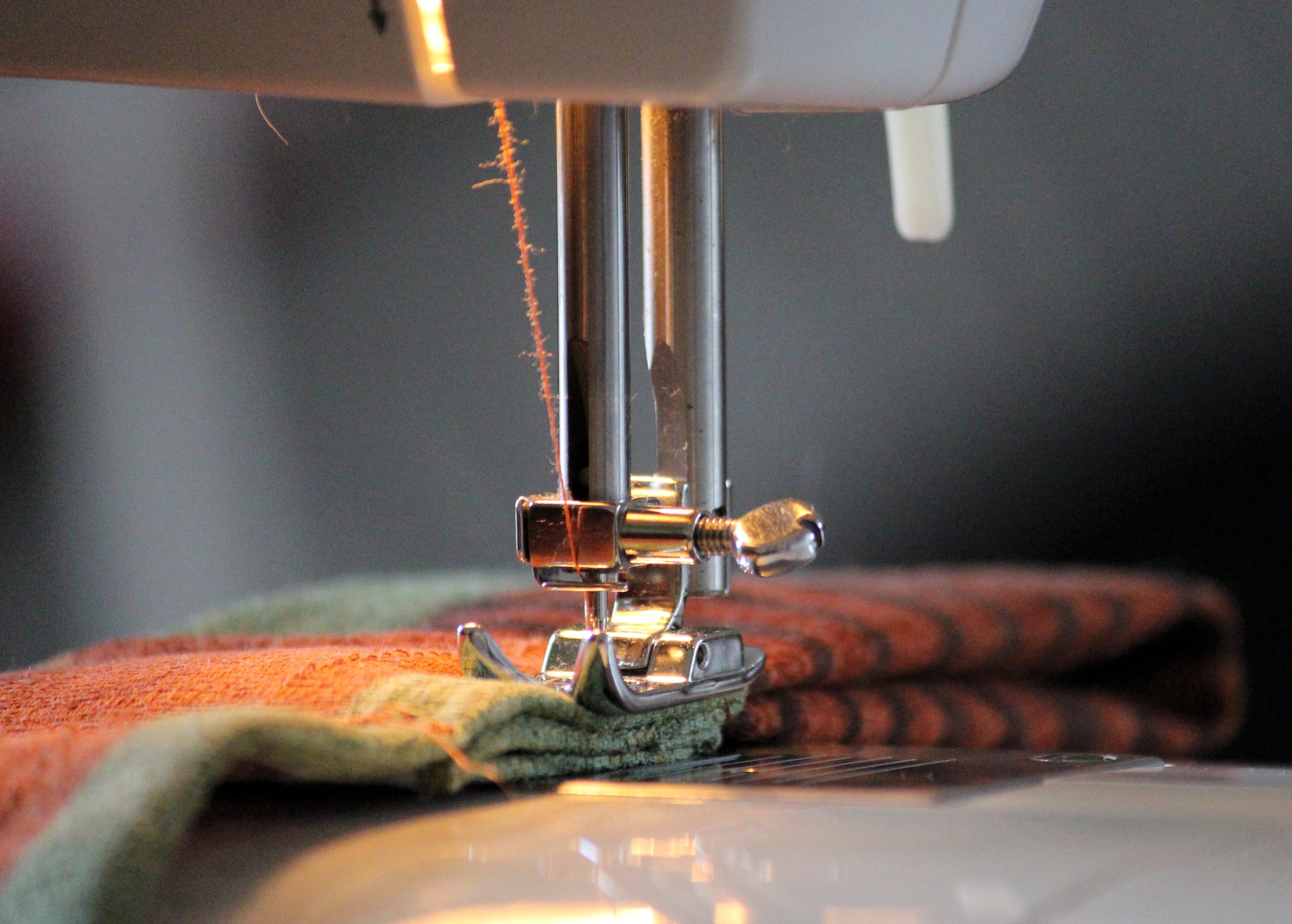thread spool, sewing thread, skill, green, industry, sewing machine, yarn, bobbin, tailoring, coiled, thread, sewing needle, technology, sew, art and craft, HD Wallpaper