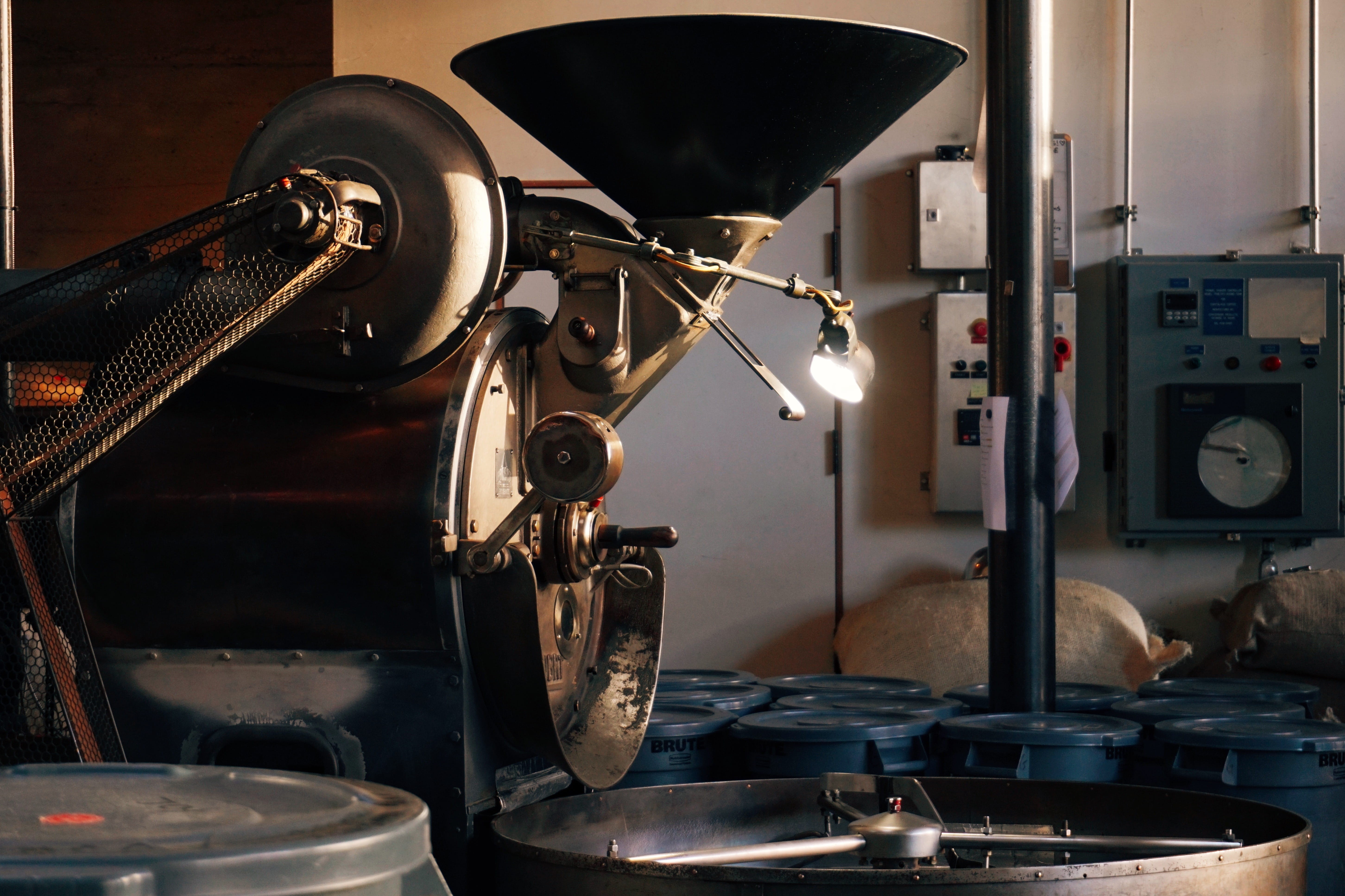 machine, united states, preparation, san francisco, technology, business, coffee, manufacturing equipment, sightglass coffee, 5K, food and drink industry, HD Wallpaper