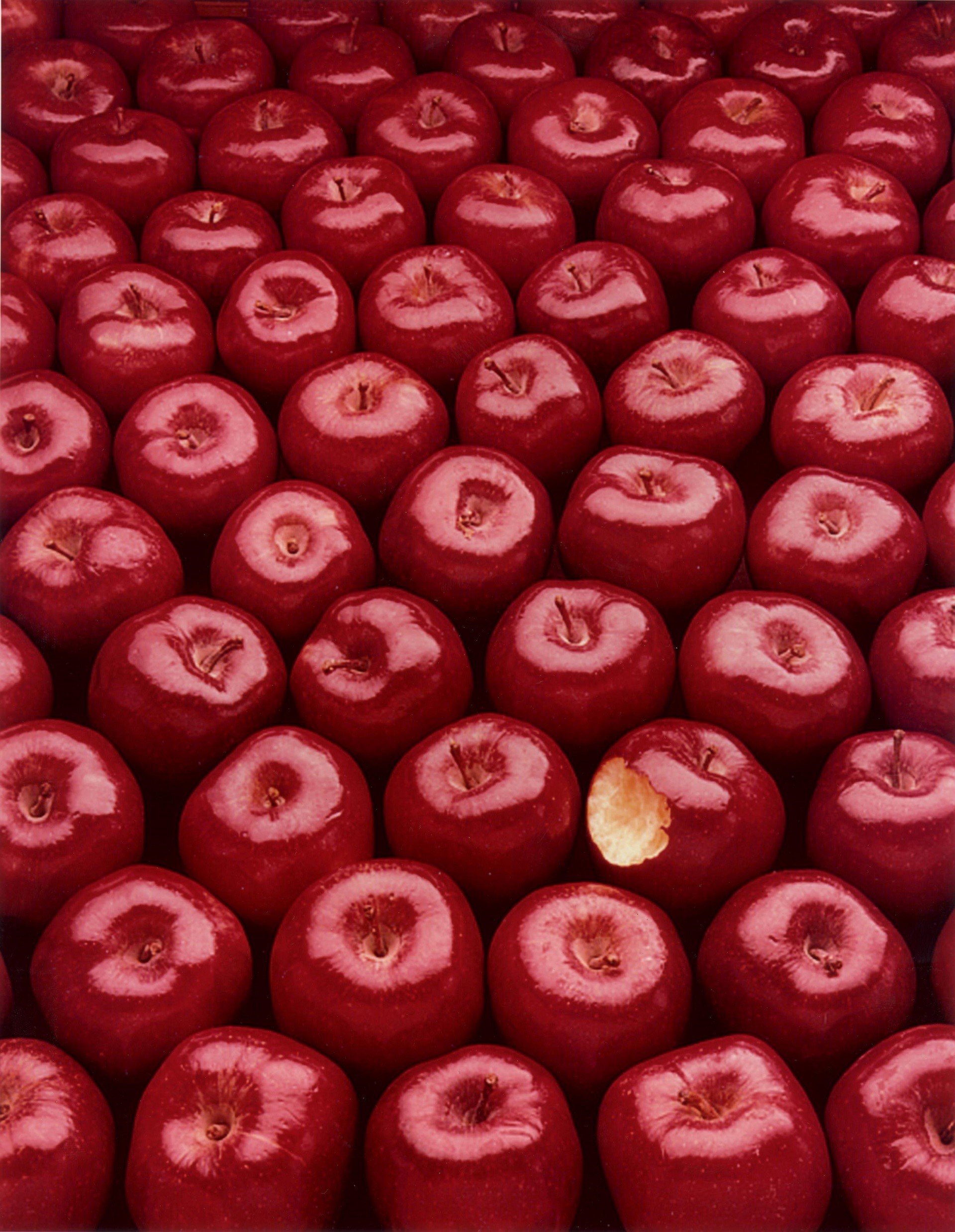 indoors, backgrounds, food and drink, bite, freshness, side by side, apples, colorful, fresh, wellbeing, high angle view, no people, juicy, nature, in a row, Phone HD Wallpaper