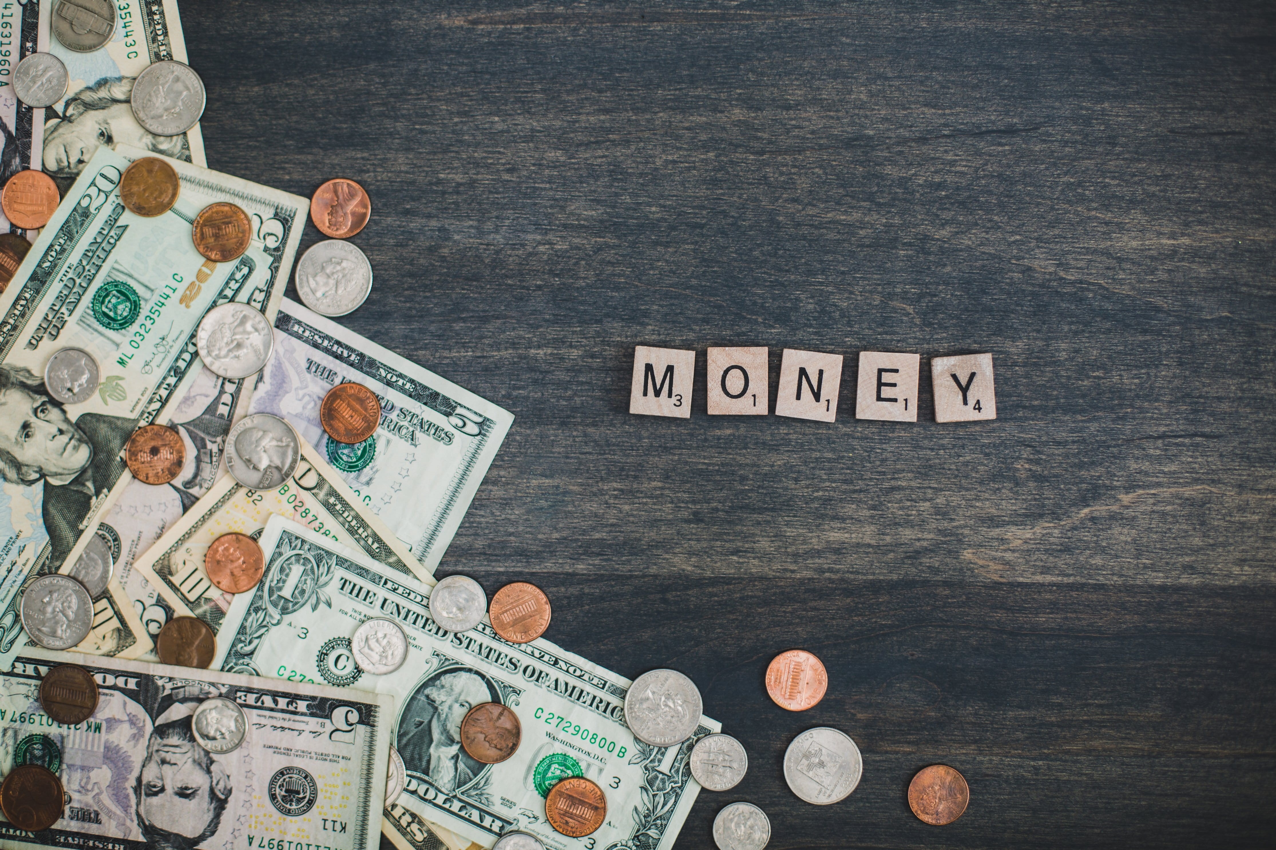 text, spelled, representation, no people, economy, paper currency, western script, photo, close-up, currency, directly above, business, Bank, Finance, high angle view, HD Wallpaper