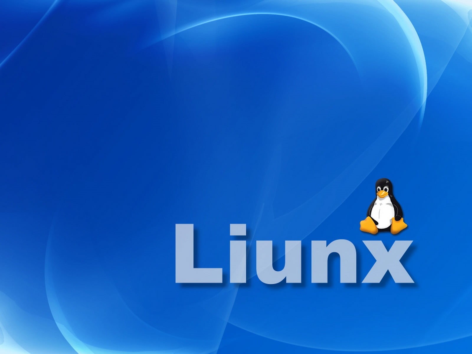 sitting, emotion, indoors, Computers, studio shot, shape, females, classic, illustration, 720P, blue background, linux ubuntu, one person, western script, HD Wallpaper
