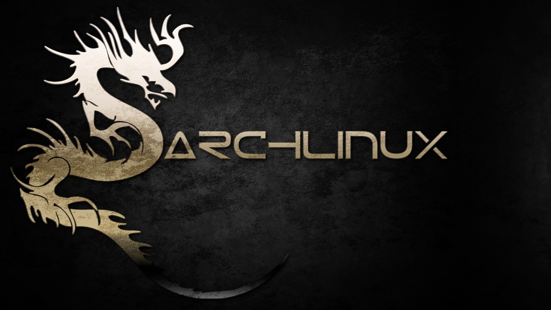 x, 1080P, art, linux, hd, technology, gnulinux, dragons, arch, HD Wallpaper
