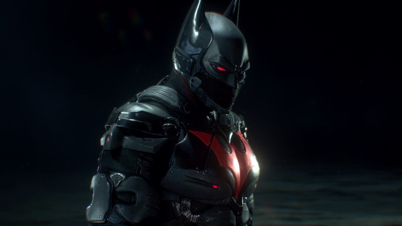 aggression, military, Batman: Arkham Knight, helmet, protection, black background, waist up, Warner Brothers, Gamer, one person, headwear, technology, security, HD Wallpaper