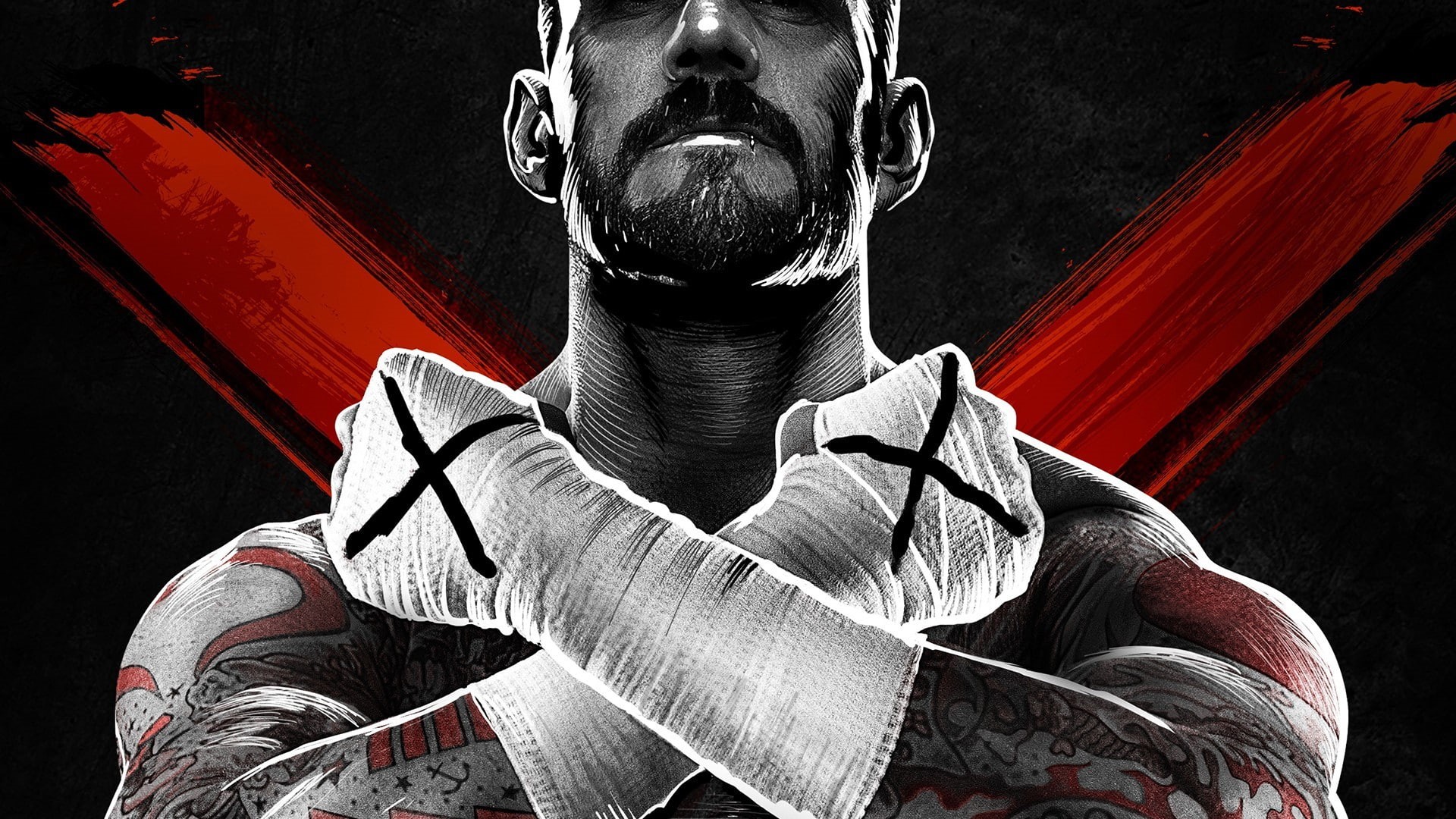 knight - person, the past, shield, warrior - person, security, 1080P, CM Punk, religion, statue, wrestling, front view, medieval, protection, history, HD Wallpaper