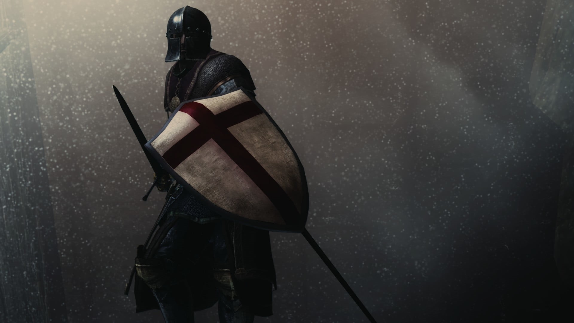 medieval, weapon, power, one Person, conflict, real people, holding, shield, rendering, wet, aggression, background, sword, occupation, history, nature, HD Wallpaper