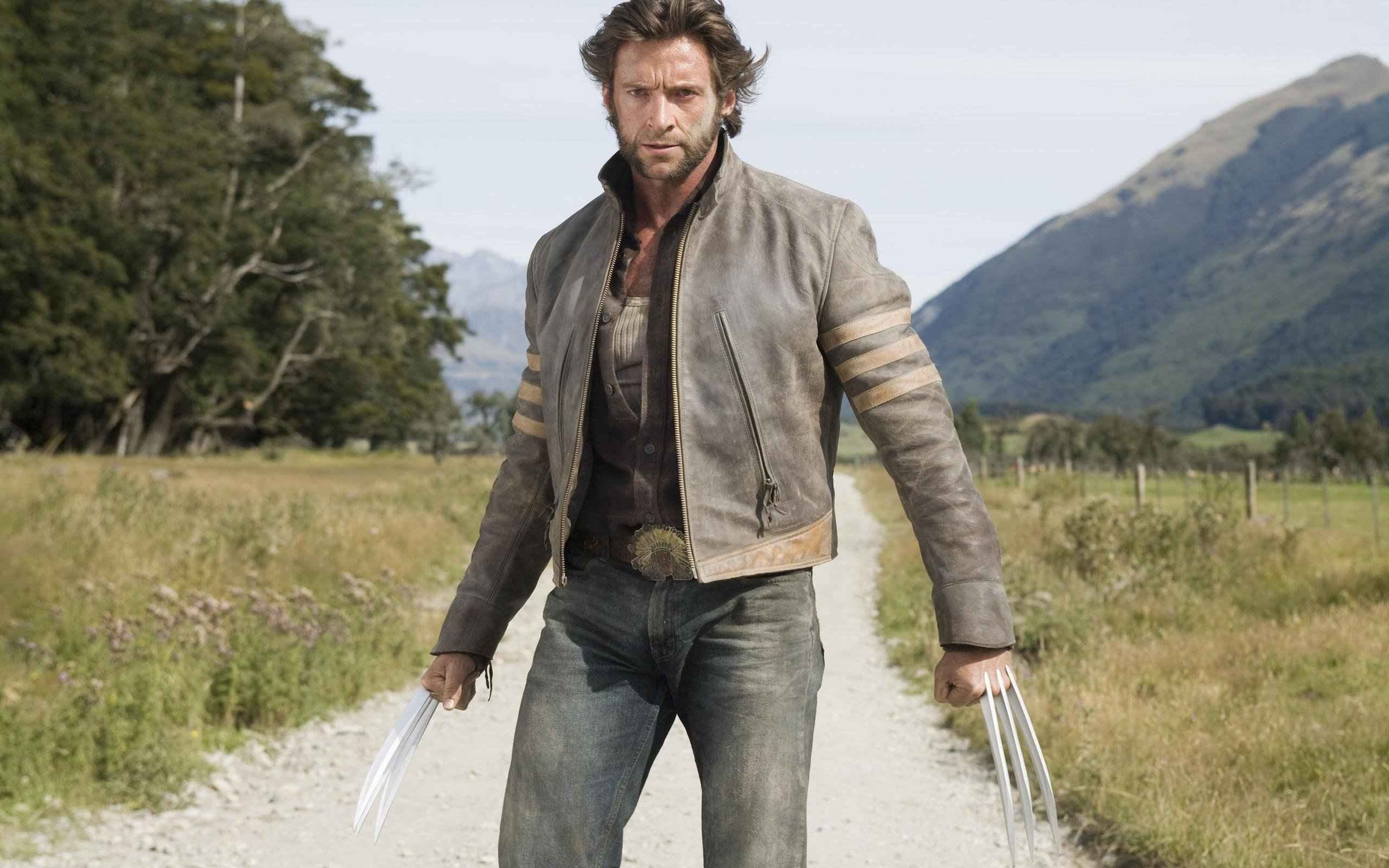 X-Men Origins: Wolverine, casual clothing, facial hair, leisure activity, outdoors, 2K, land, one person, real people, mountain, lifestyles, portrait, HD Wallpaper