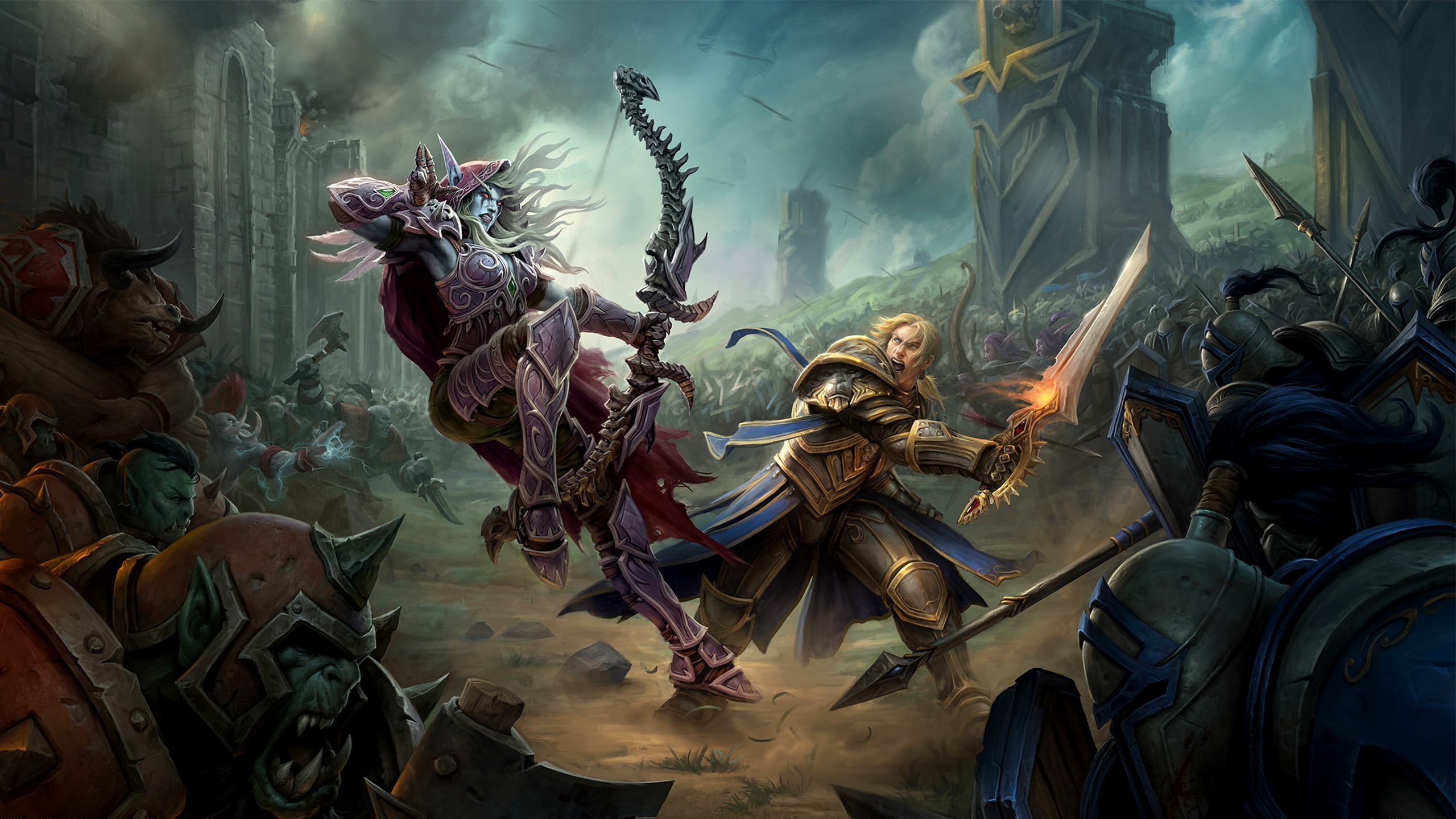 hd, 2K, games, 4k, world of warcraft battle for azeroth, 2018 games, HD Wallpaper