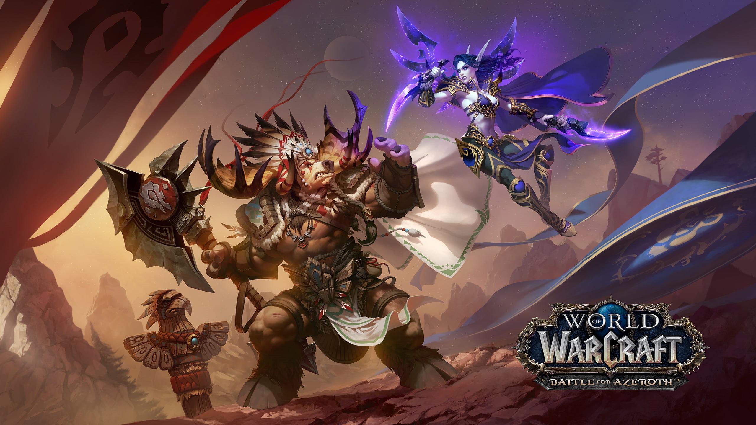 World of Warcraft: Battle for Azeroth, 2K, World of Warcraft, HD Wallpaper