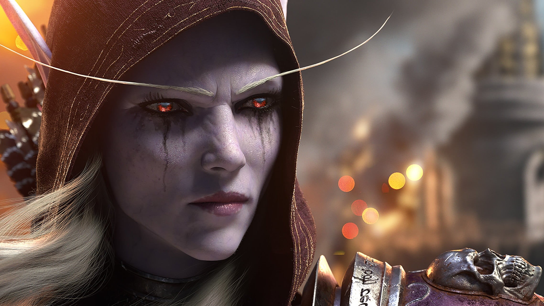 women, teardrop, teenager, fear, night, sadness, celebration, hood - clothing, depression - sadness, religion, adult, The battle for Azeroth, young women, HD Wallpaper