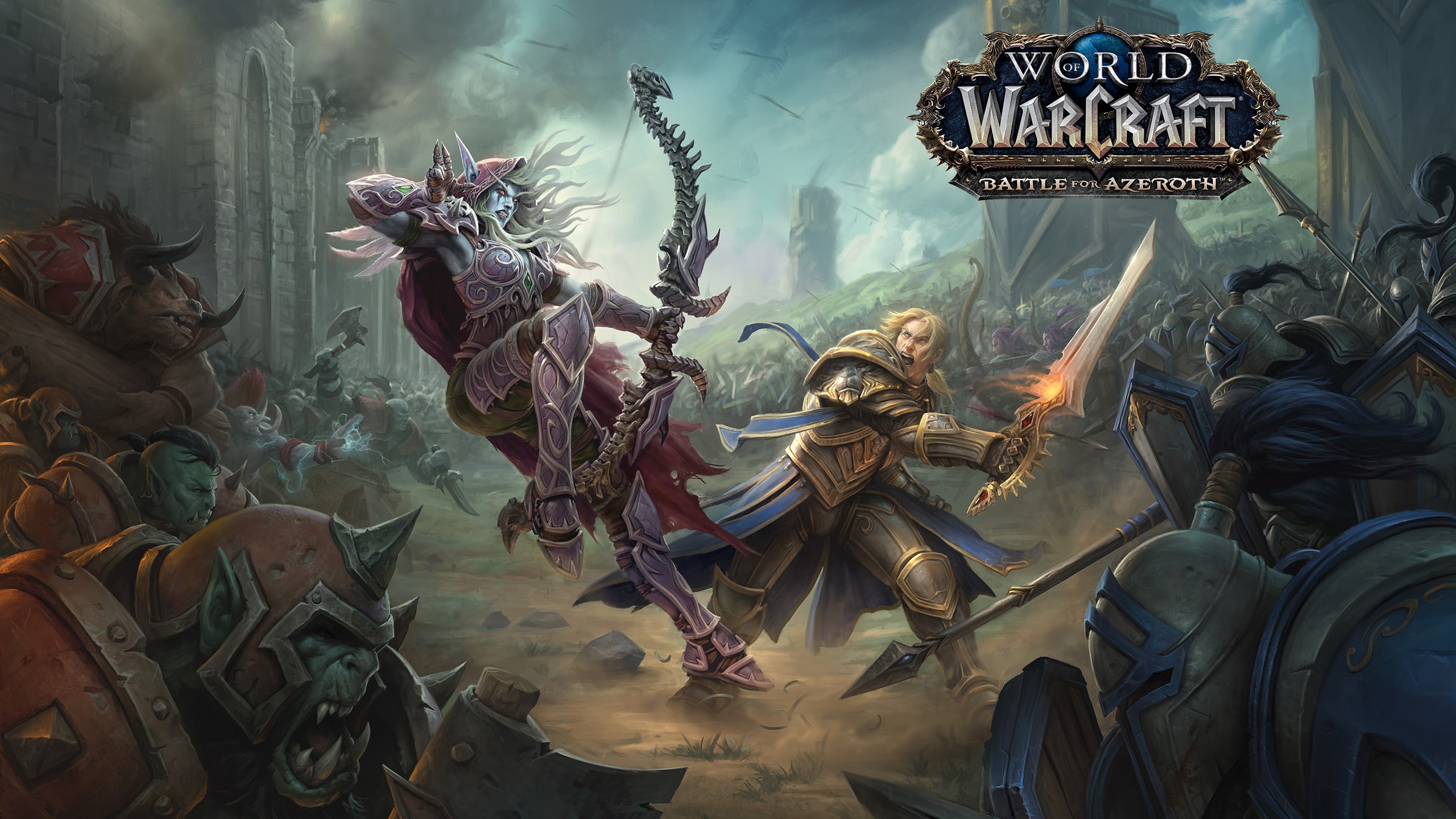 2K, World of Warcraft: Battle for Azeroth, video games, world of warcraft, HD Wallpaper