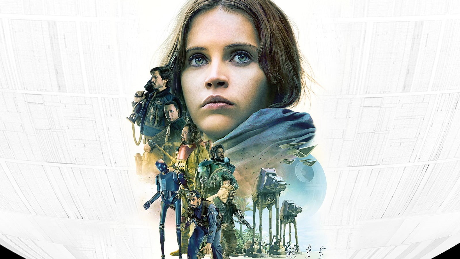 looking at camera, Rogue One: A Star Wars Story, real people, Felicity Jones, wars, outdoors, headshot, hairstyle, leisure activity, star, young women, HD Wallpaper