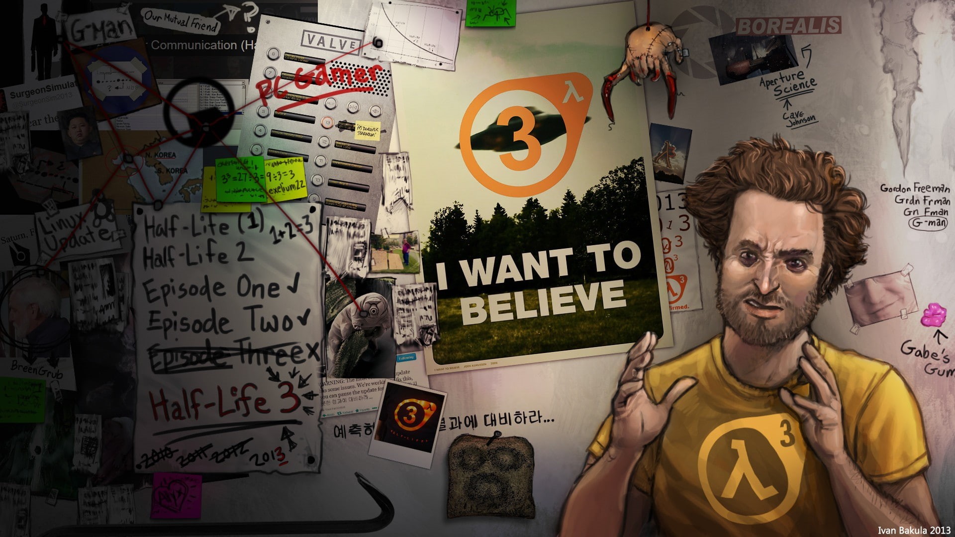 Valve, 1080P, Half-Life, Half-Life 2, video games, Half-Life 3, HD Wallpaper