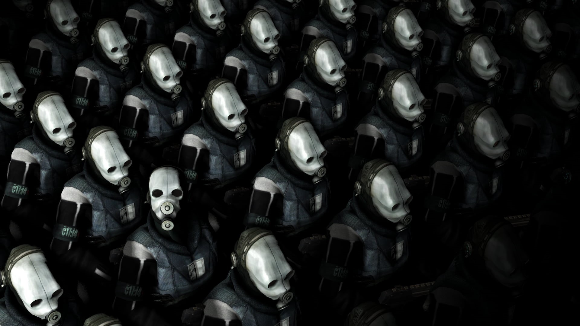 festival, human representation, creativity, large group of objects, backgrounds, art and craft, 1080P, Half-Life, indoors, mask, abundance, still life, HD Wallpaper
