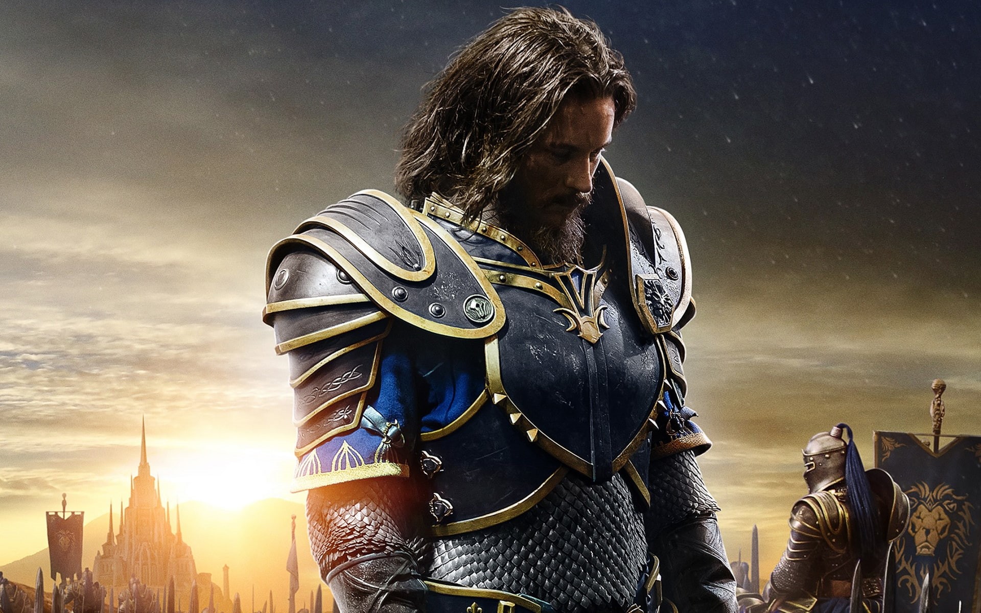Sir Anduin Lothar, sir, warcraft movie, lothar, 1080P, Travis Fimmel, movie, anduin, warcraft, HD Wallpaper