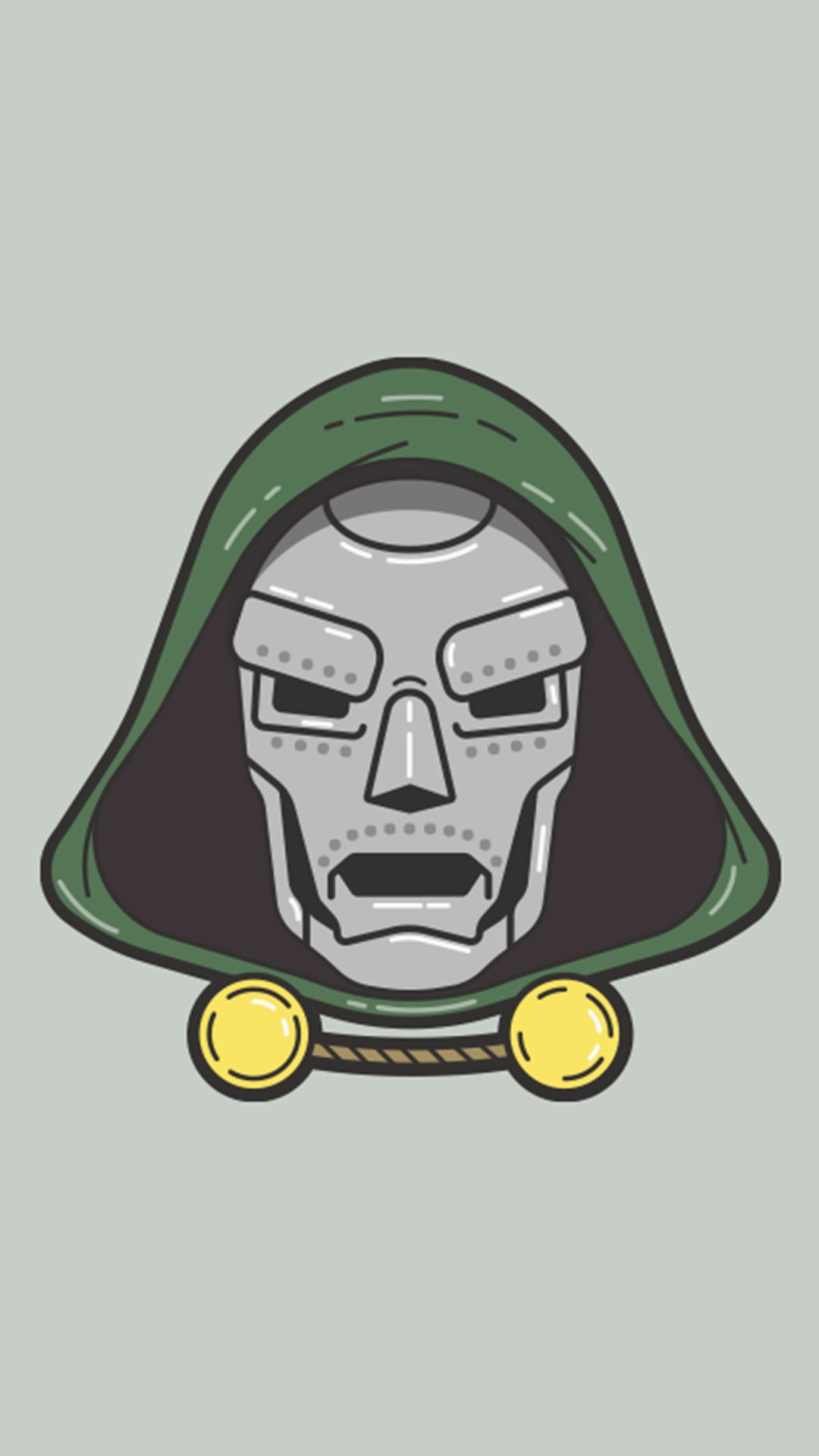 superhero, 1080P, Dr. Doom, Phone HD Wallpaper