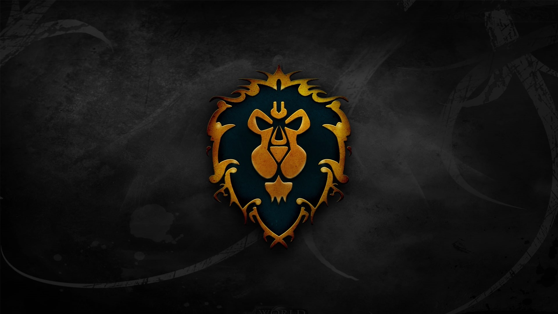 video, world of warcraft, world, lions, 1080P, alliance, warcraft, crest, hd, games, x, art, HD Wallpaper