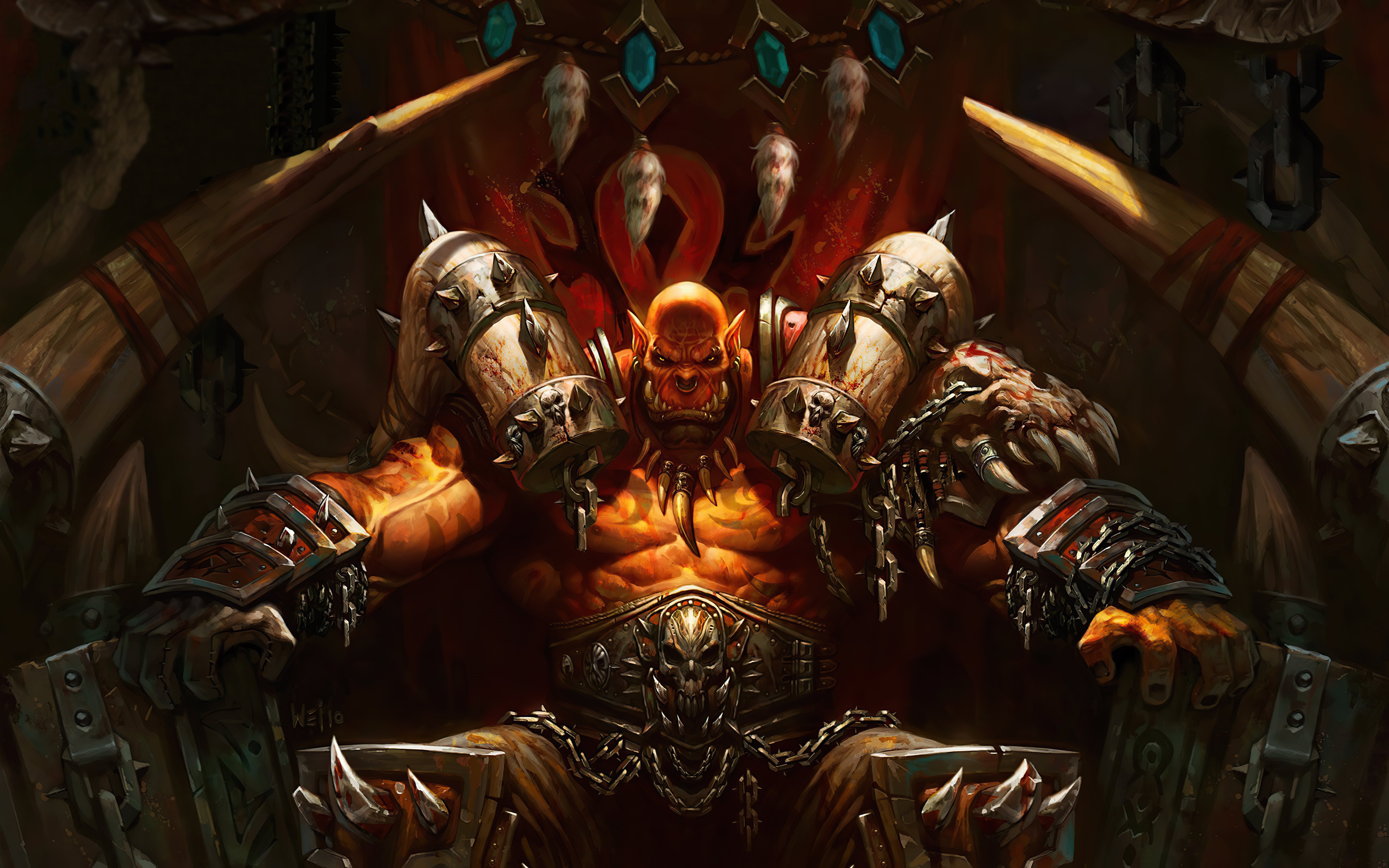 Alliance, mmorpg, 8K, Games posters, video games, Video Game Creatures, Lich King, World of Warcraft, video game art, video game characters, World of Warcraft: Shadowlands, HD Wallpaper