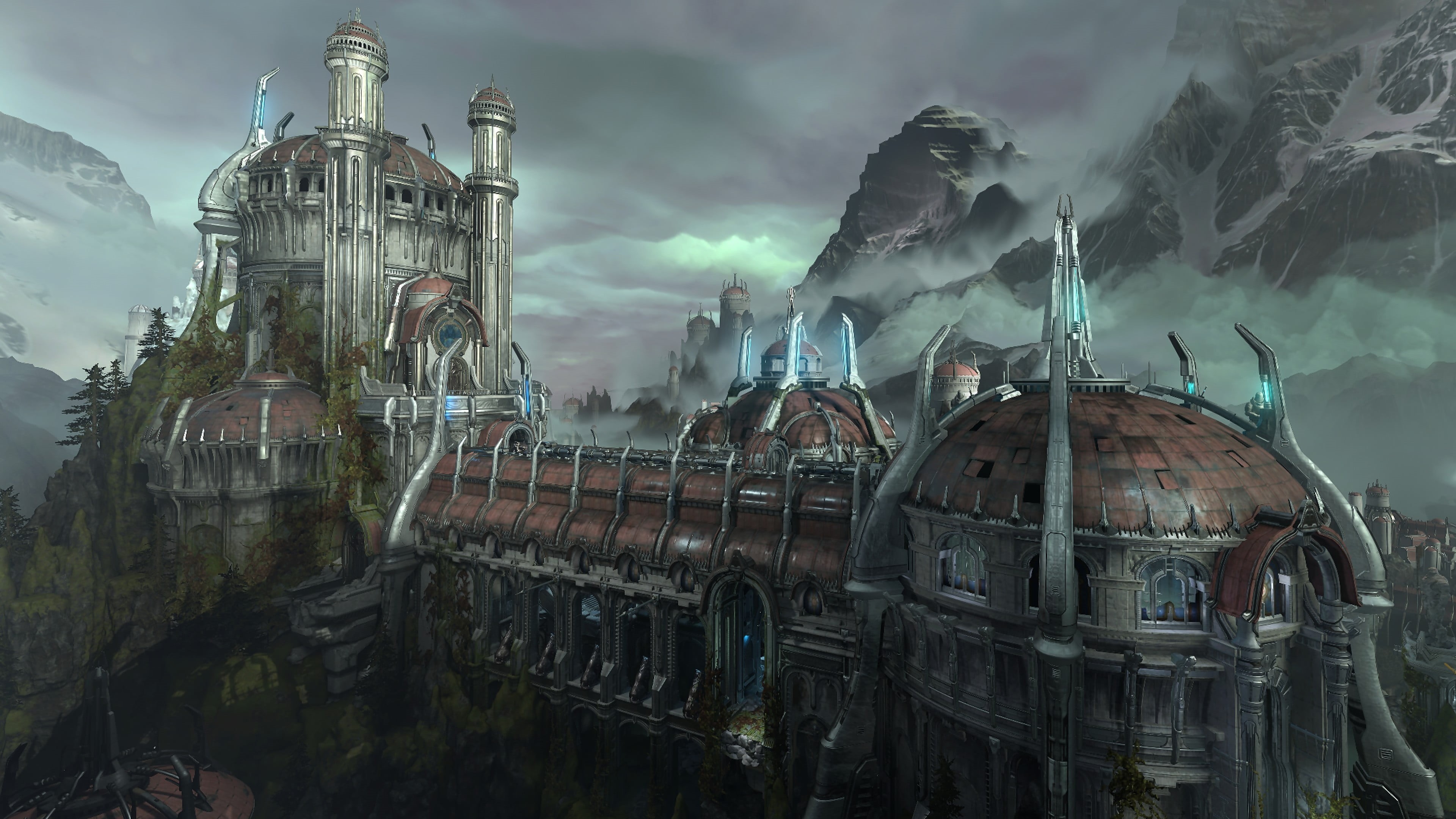 Video Game Art, Sentinel Vista, 4K, DOOM Eternal, HD Wallpaper