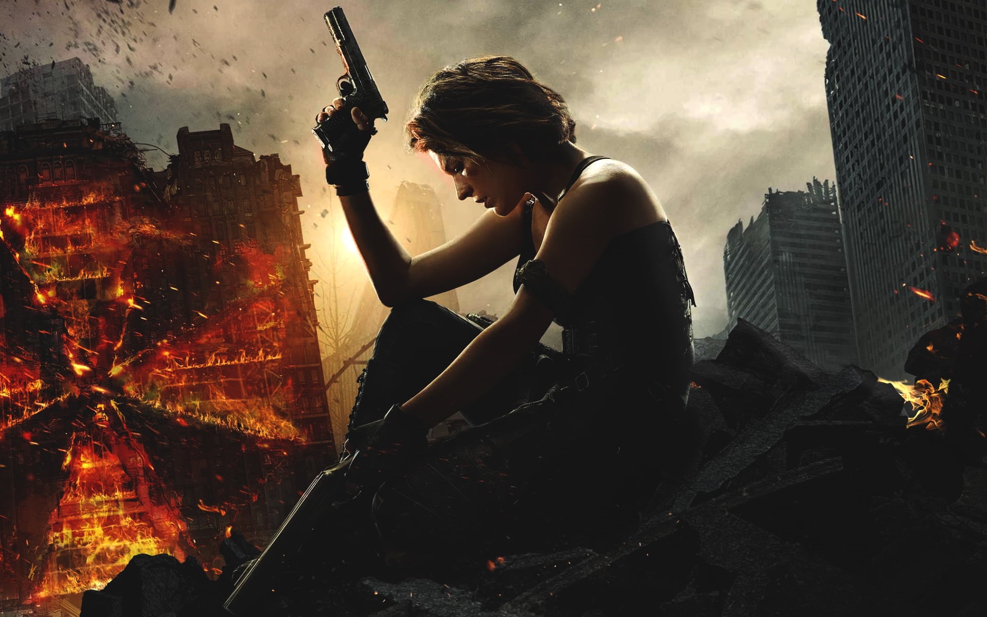 1080P, Resident Evil, Jill Valentine, HD Wallpaper