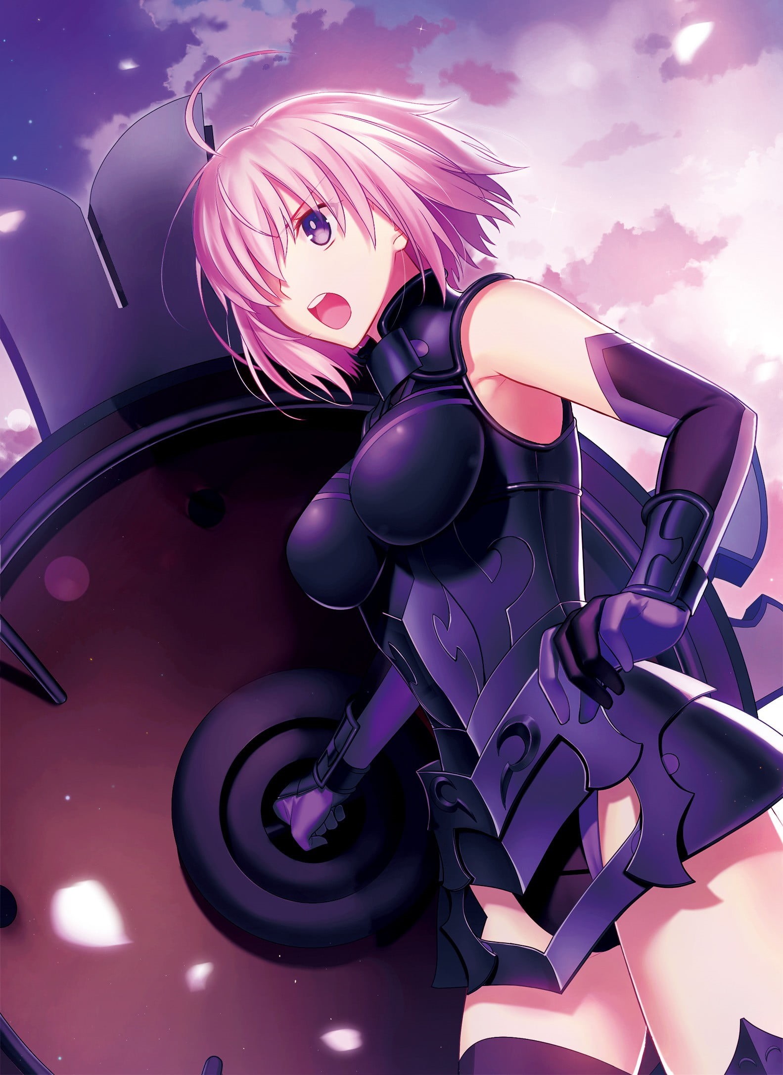 Fate Series, portrait, character, human body part, one person, fashion, women, haired, adult, robot, pink, technology, anime, young adult, hair, beautiful people, Phone HD Wallpaper
