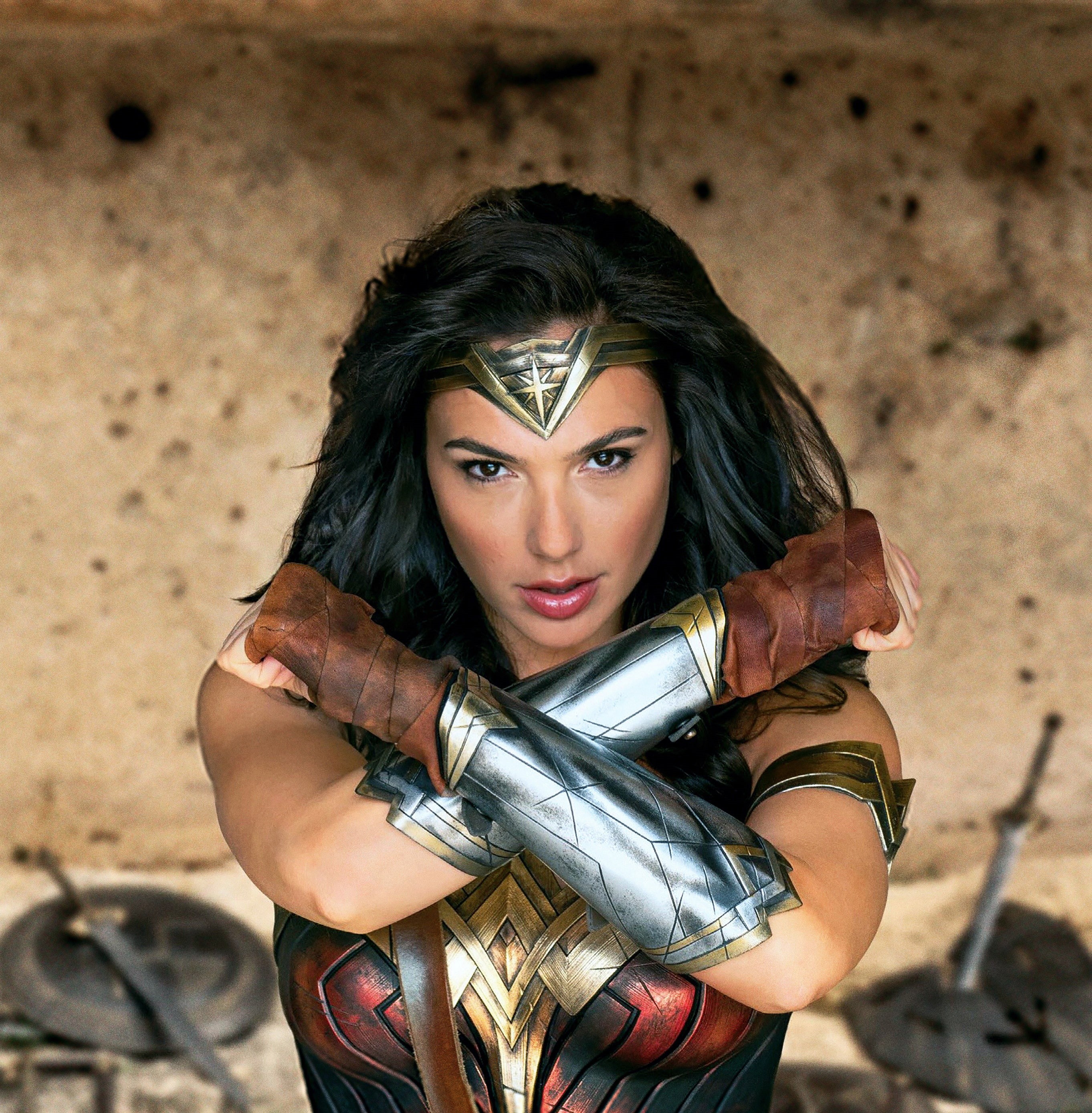 Gal Gadot, 2K, Wonder Woman, Phone HD Wallpaper