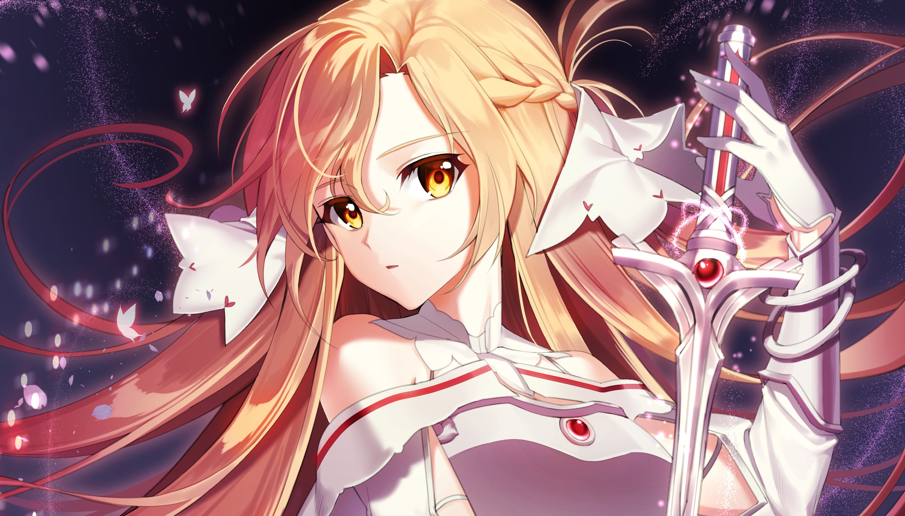 Asuna Yuuki, 2K, Sword Art Online, HD Wallpaper