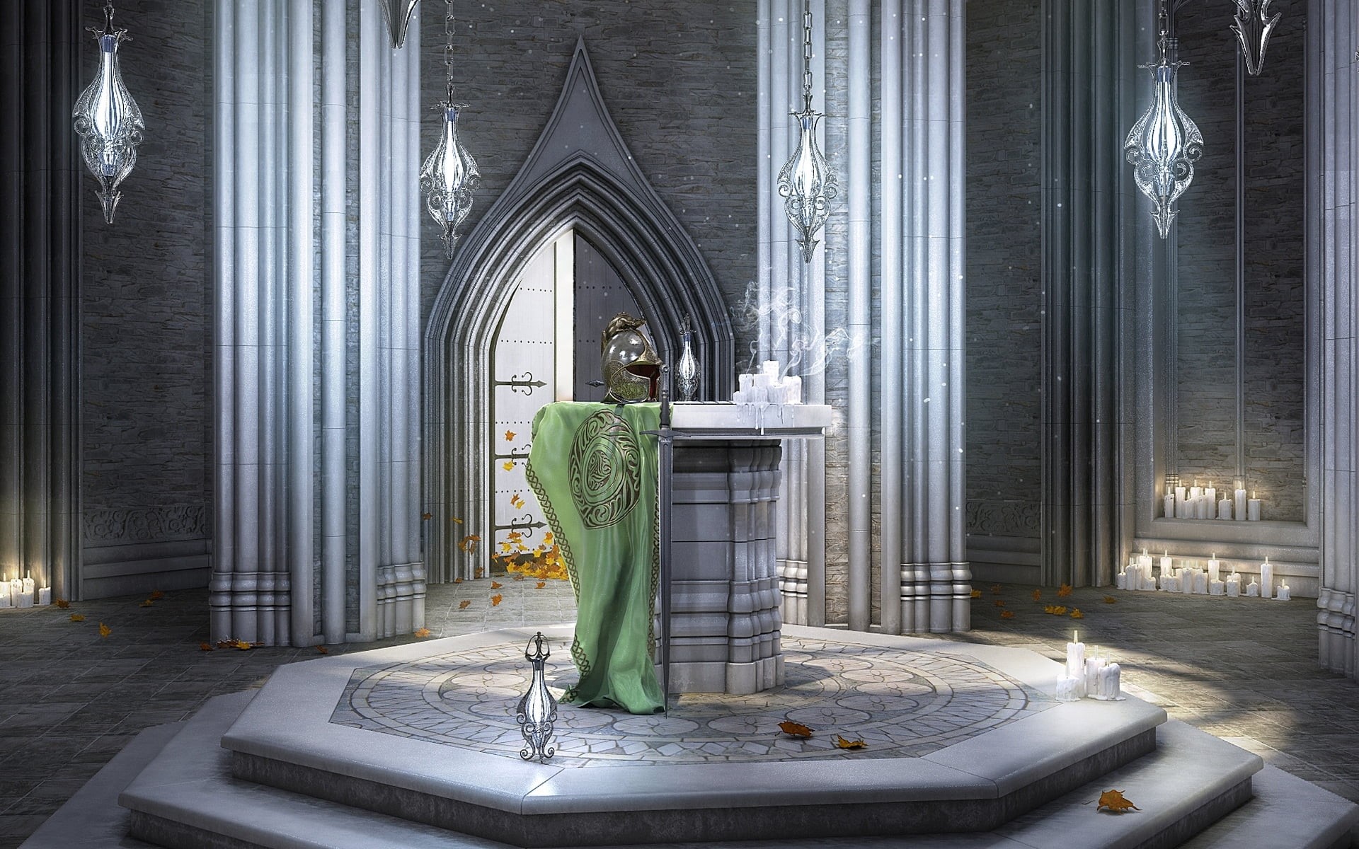 absence, candle, Dragon helmet, captain, Turin, nature, Silmarillion, food and drink, Birth of the Mormegil, arch, connection, no people, architecture, HD Wallpaper