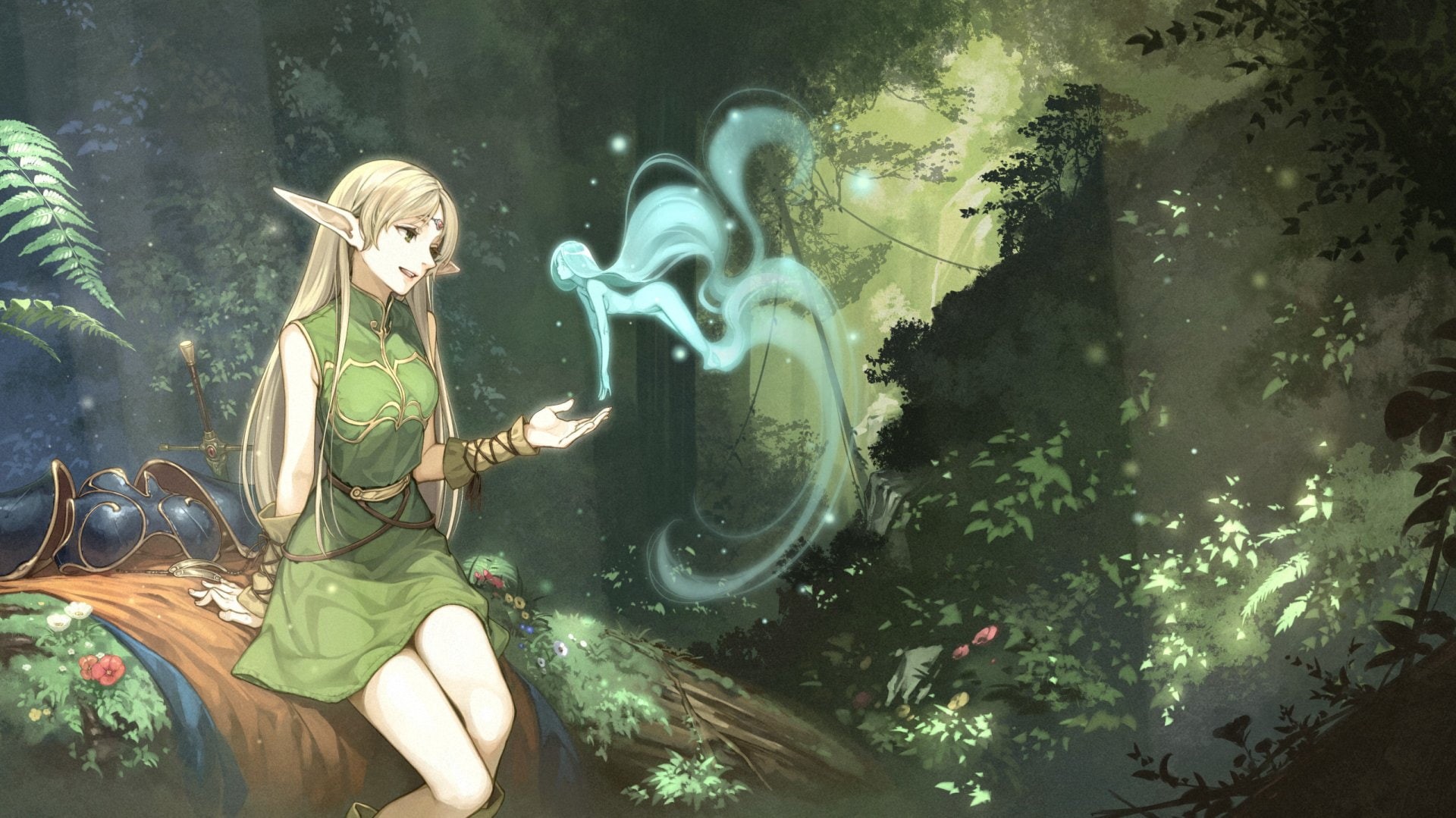 Deedlit (Record of Lodoss War), Anime, Record Of Lodoss War, 1080P, HD Wallpaper