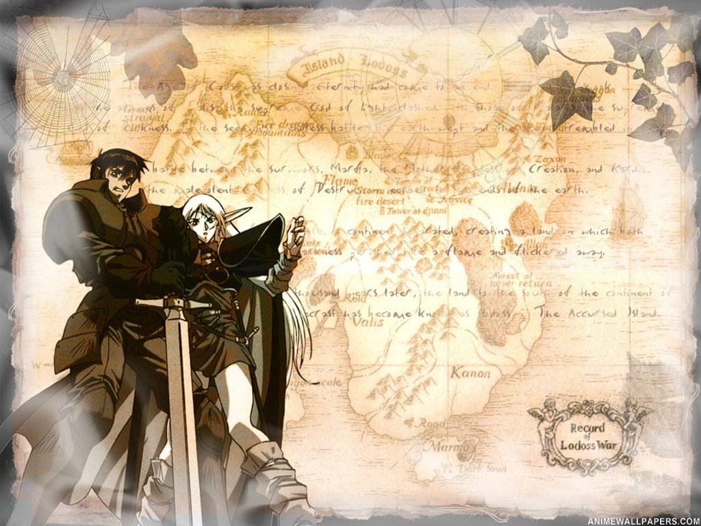 nature, uniform, text, representation, clothing, human representation, art and craft, architecture, men, male likeness, history, map, Record of Lodoss War, HD Wallpaper