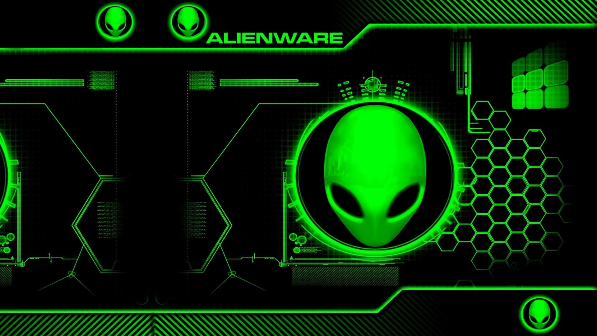 abstracts, alien, faces, future, space, green, 1080P, aliens, 3d and abstract, HD Wallpaper