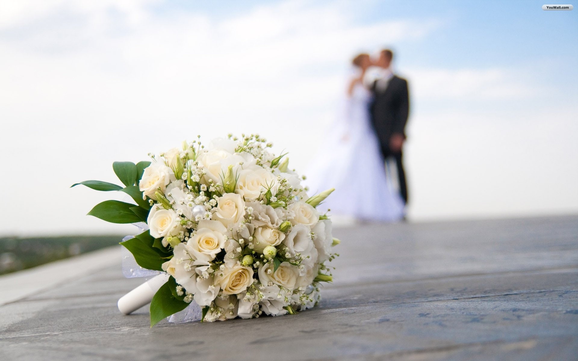 depth, ring, wedding, depth of field, love, romance, field, 1080P, flowerss, photography, HD Wallpaper