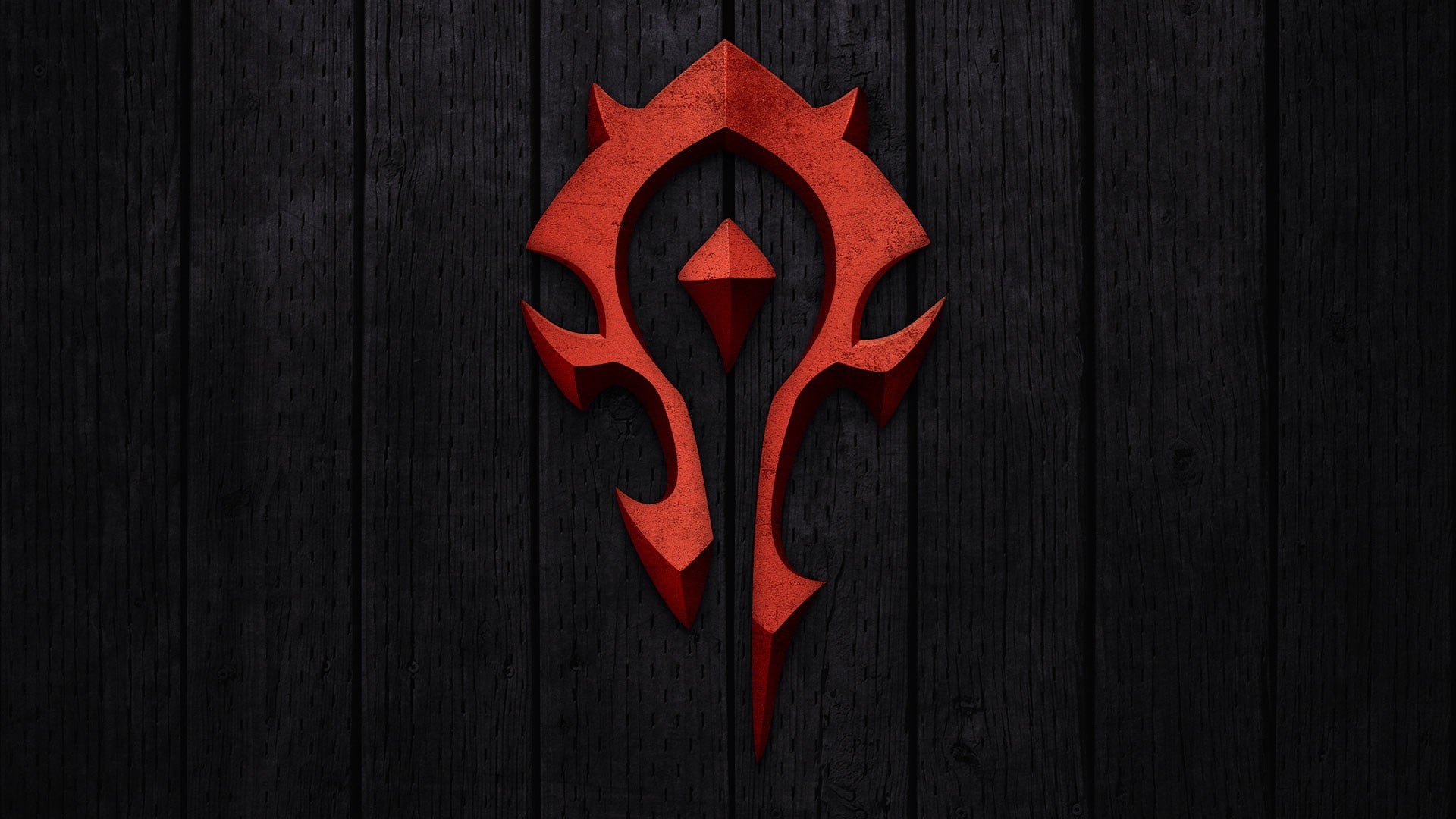 video games, 1080P, horde, Horde Logo, Horde Sign, world of warcraft, HD Wallpaper