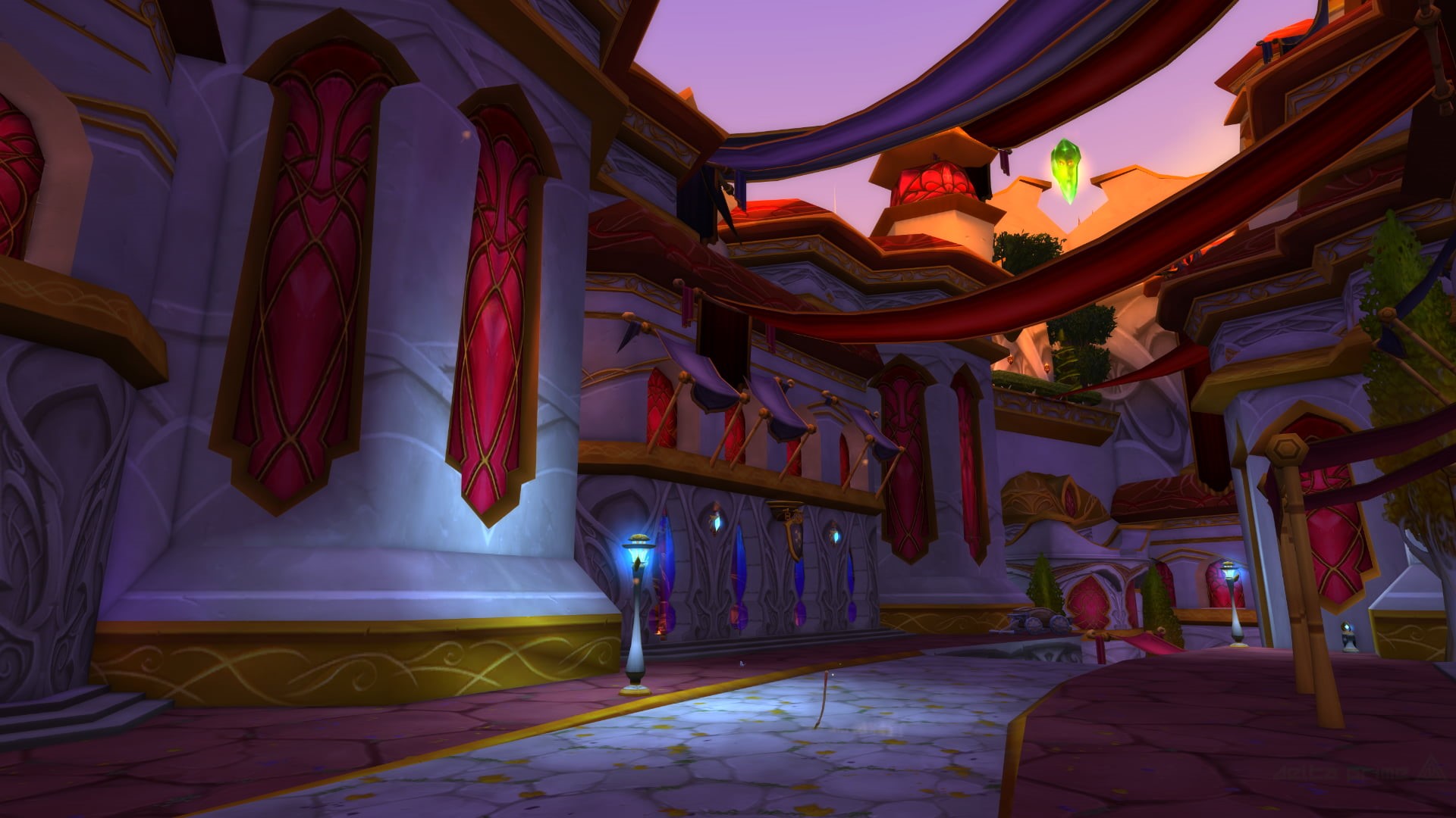 1080P, horde, World of Warcraft: The Burning Crusade, Blood Elf, Silvermoon City, HD Wallpaper