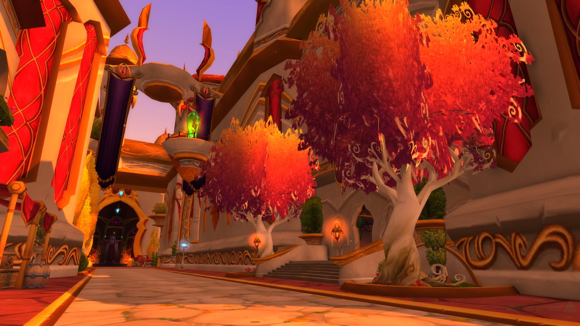 Silvermoon City, 1080P, World of Warcraft: The Burning Crusade, horde, Blood Elf, HD Wallpaper