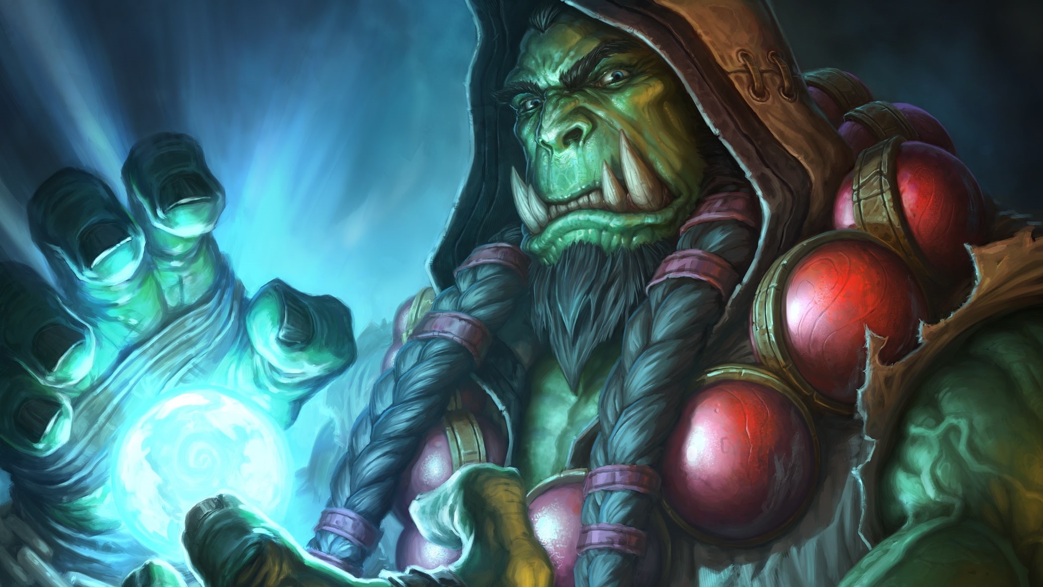 Warcraft, Orc, statue, sculpture, no people, spirituality, low angle view, video games, representation, indoors, religion, digital art, female likeness, HD Wallpaper
