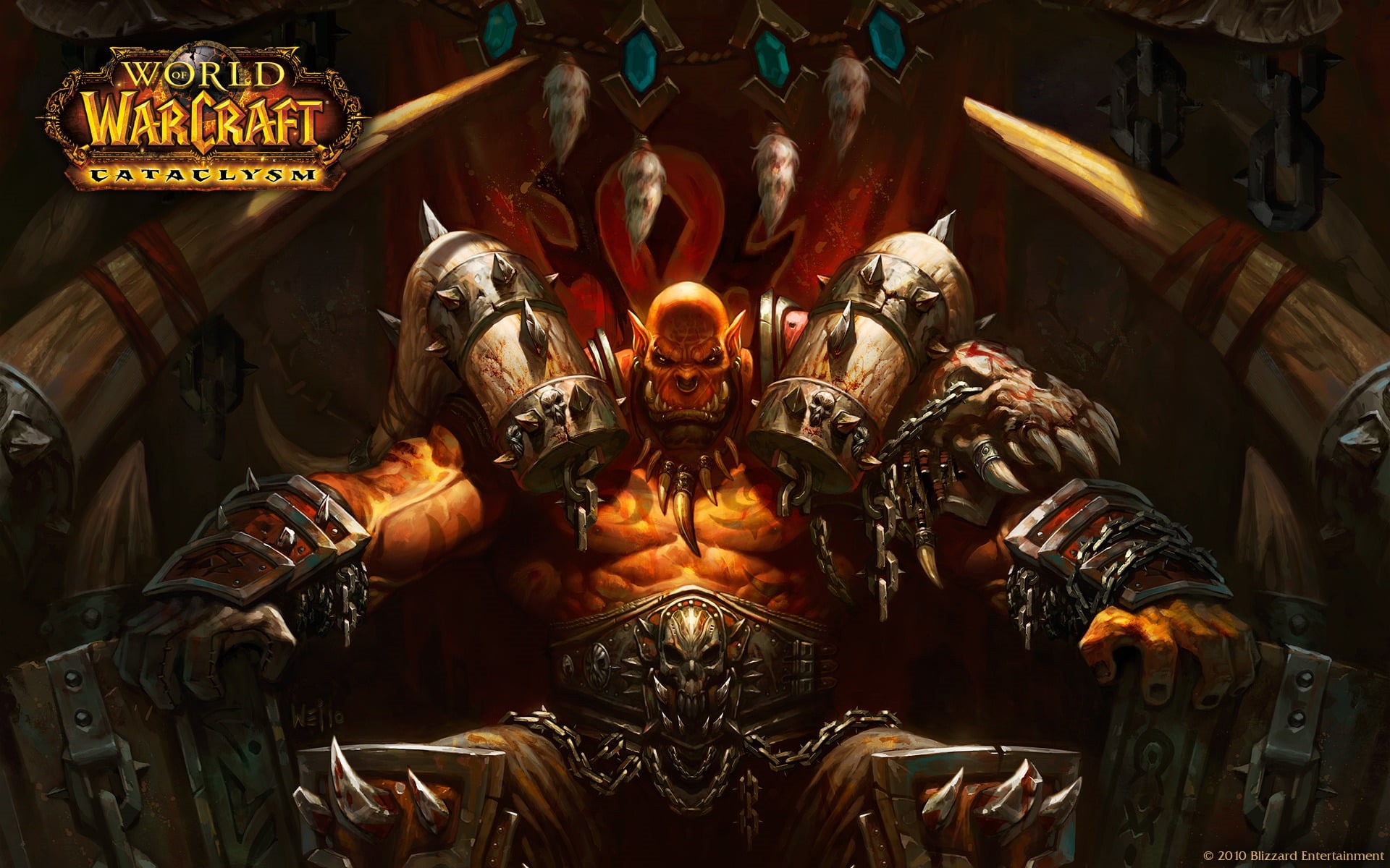 art and craft, ancient, warcraft, old, no people, aggression, cultures, male likeness, 1080P, symbol, belief, metal, indoors, art, religion, game, human representation, HD Wallpaper