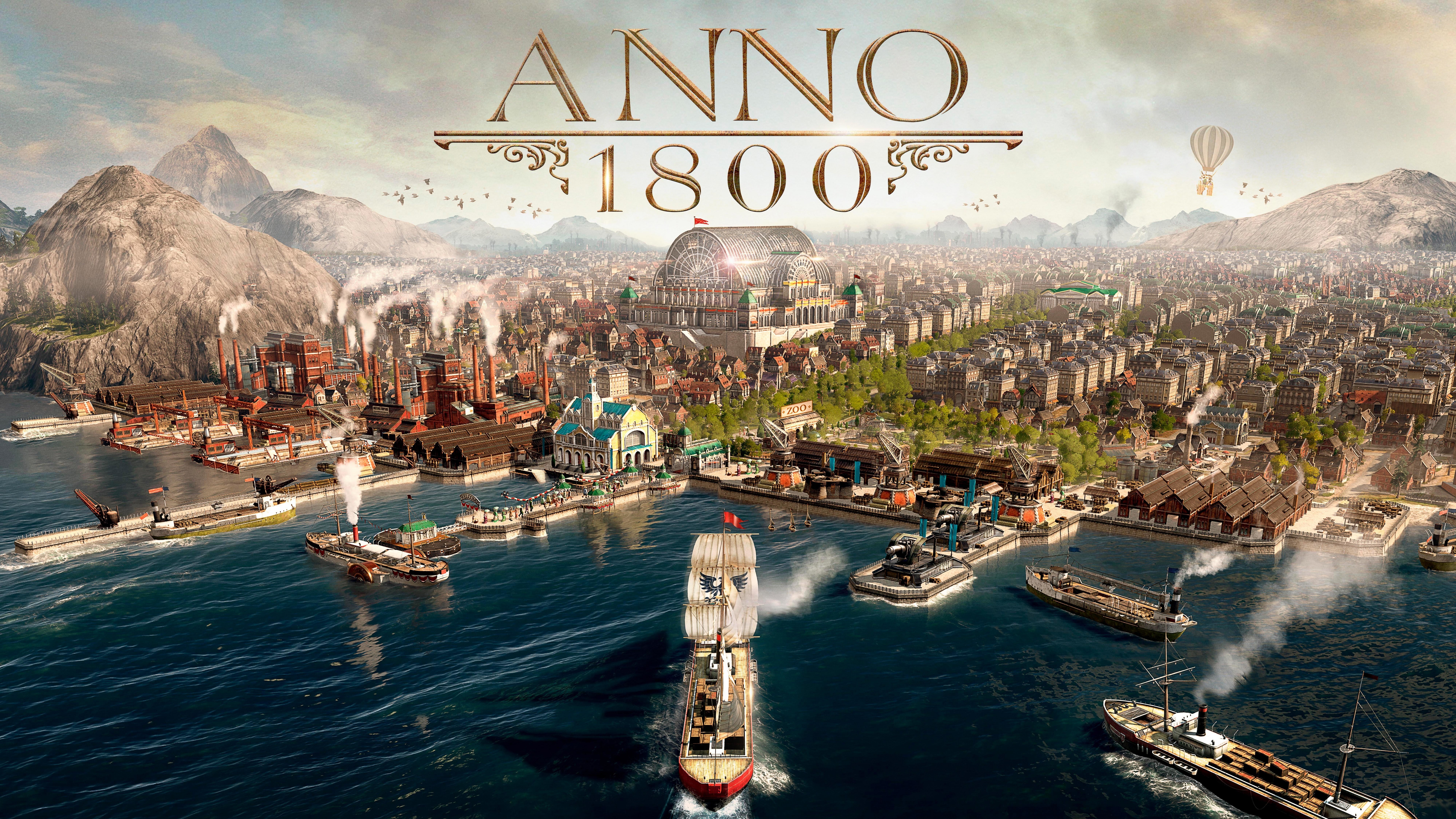 8K, Anno 1800, 8K, poster, Gamescom 2018, HD Wallpaper