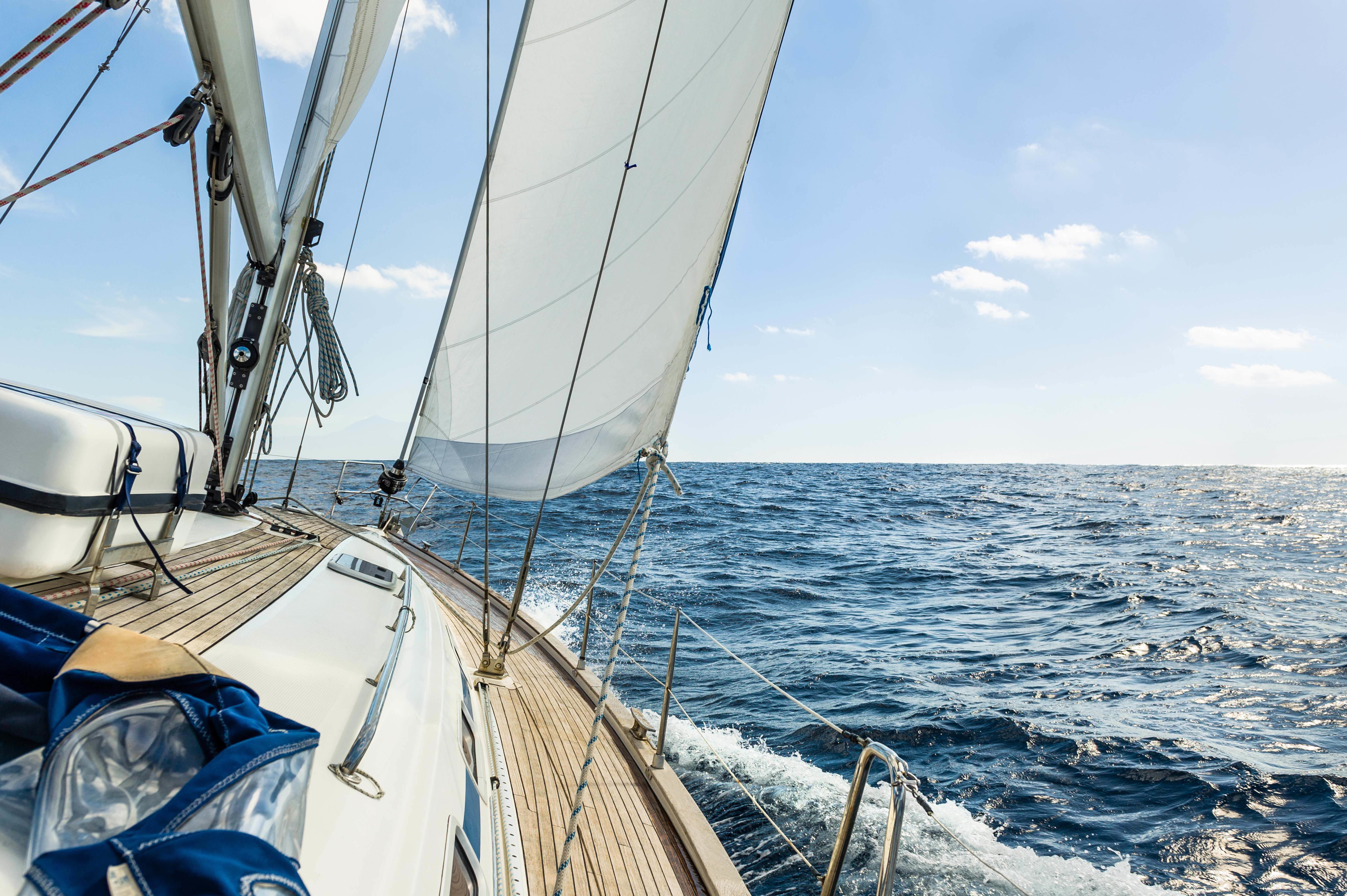 space, nautical Vessel, mediterranean Sea, yachting, marine, croatia, jib, squirt, motion, horizon Over Water, boat, sea, ship, horizon, recreational Pursuit, HD Wallpaper