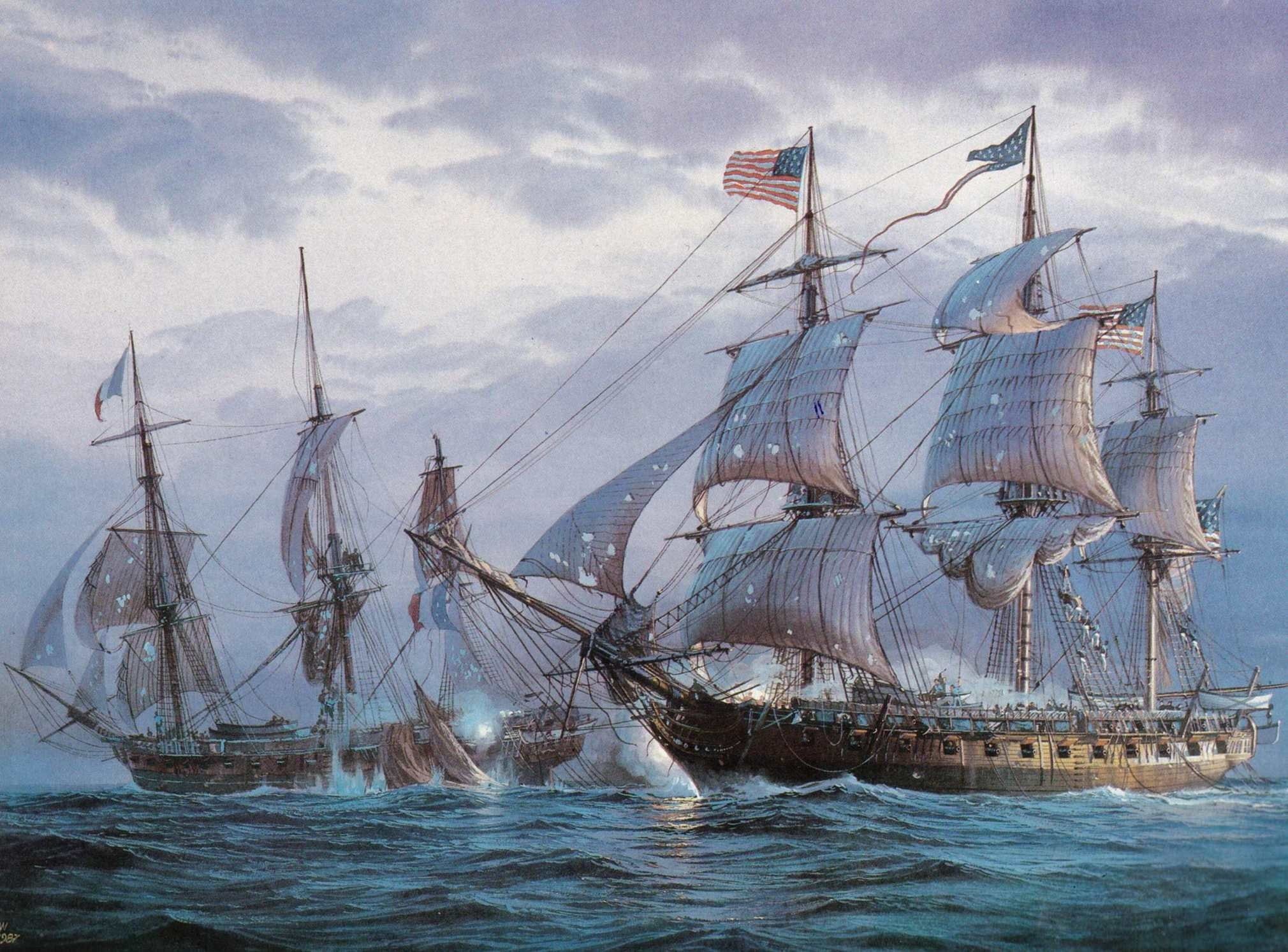 warship, frigates, travel, shots, cloud - sky, oil, sailboats, transportation, battle, military Ship, mode of transportation, tall Ship, ships, nautical Vessel, HD Wallpaper