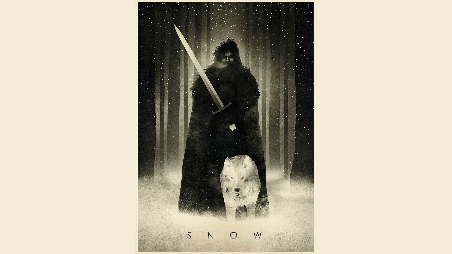 1080P, Game of Thrones, Jon Snow, HD Wallpaper