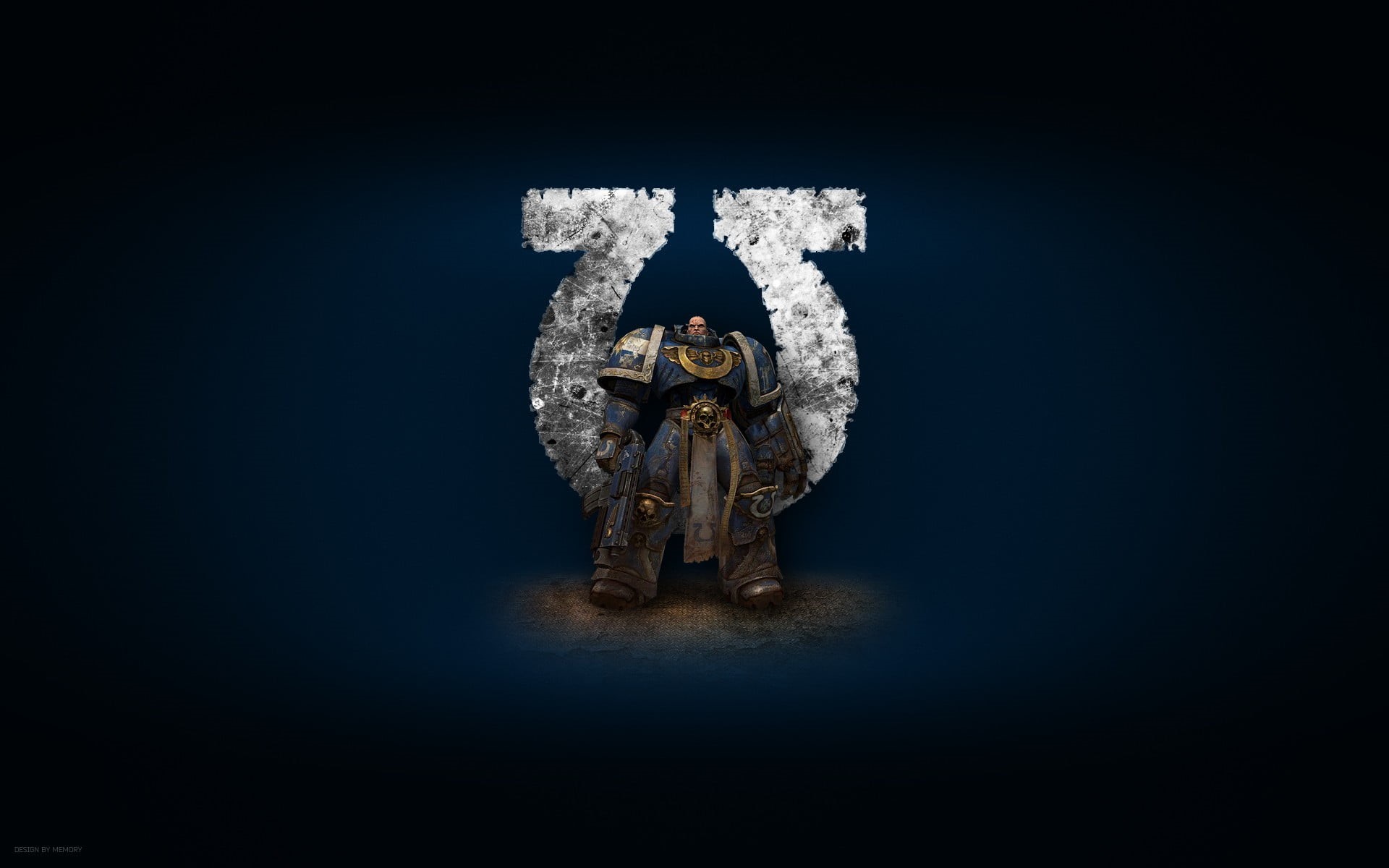 game, indoors, studio shot, space marines, armor, male likeness, art and craft, clothing, creativity, security, human representation, black background, HD Wallpaper