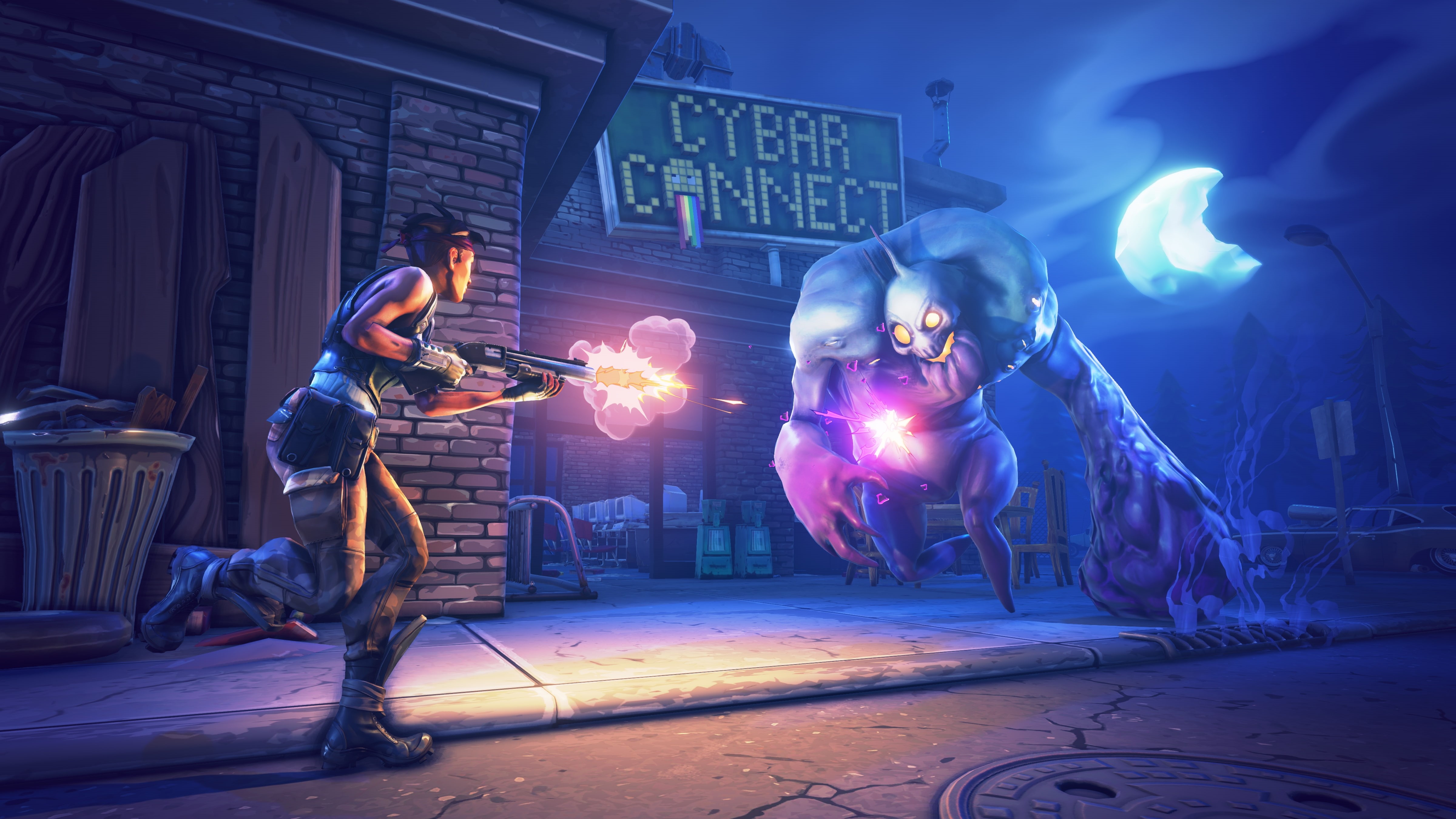 Fortnite, Battle Royale, 4K, HD Wallpaper