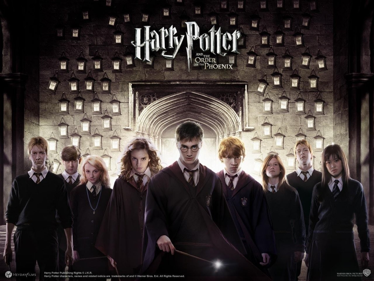 harry, order, entertainment, 720P, men, hd, x, potter, glasses, phoenix, Harry Potter, art, movies, HD Wallpaper