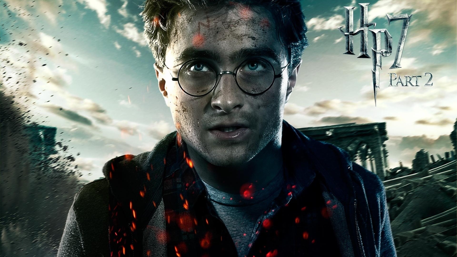 glasses, two, harry, face, movie, part, 1080P, hd, movies, potter, HD Wallpaper