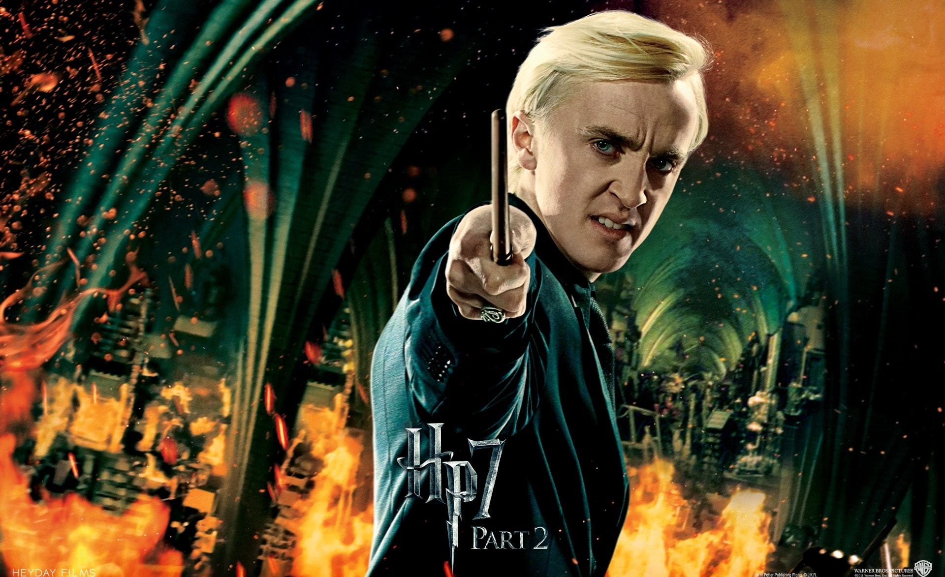  outdoors, harry potter and the deathly hallows, casual clothing, part, music, real people, 1080P, looking, leisure activity, draco, young men, HD Wallpaper