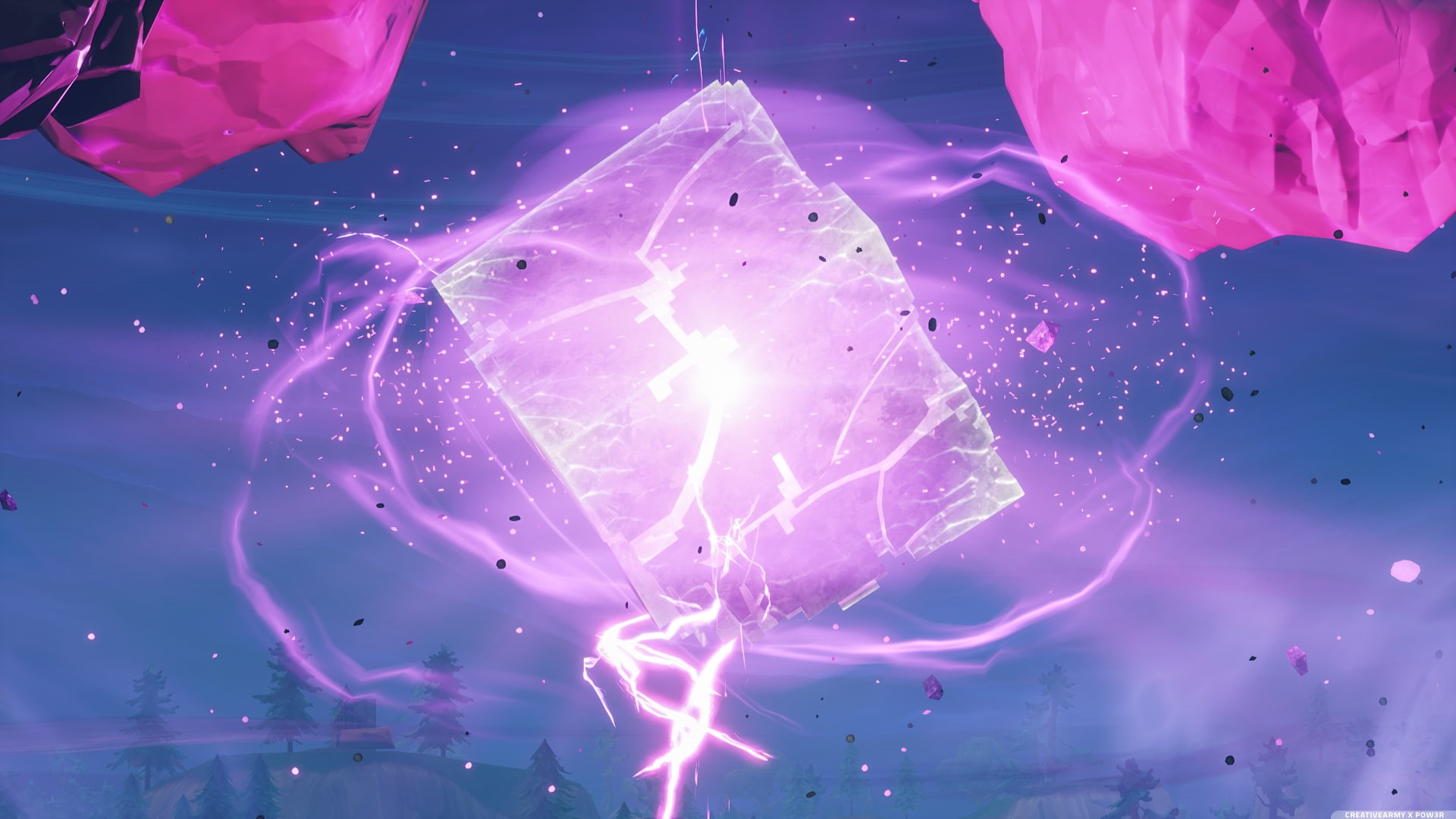 video games, 1080P, PC gaming, Fortnite, cube, HD Wallpaper