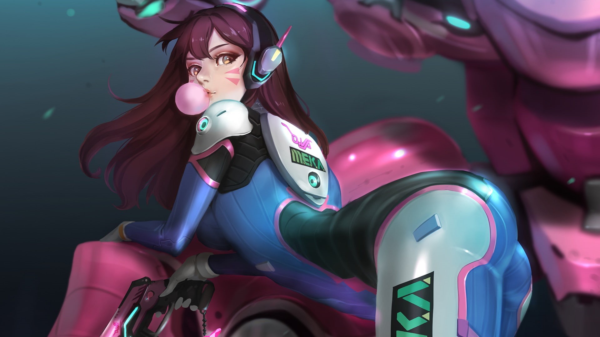 Overwatch, Overwatch Anniversary, 1080P, D.Va (Overwatch), HD Wallpaper