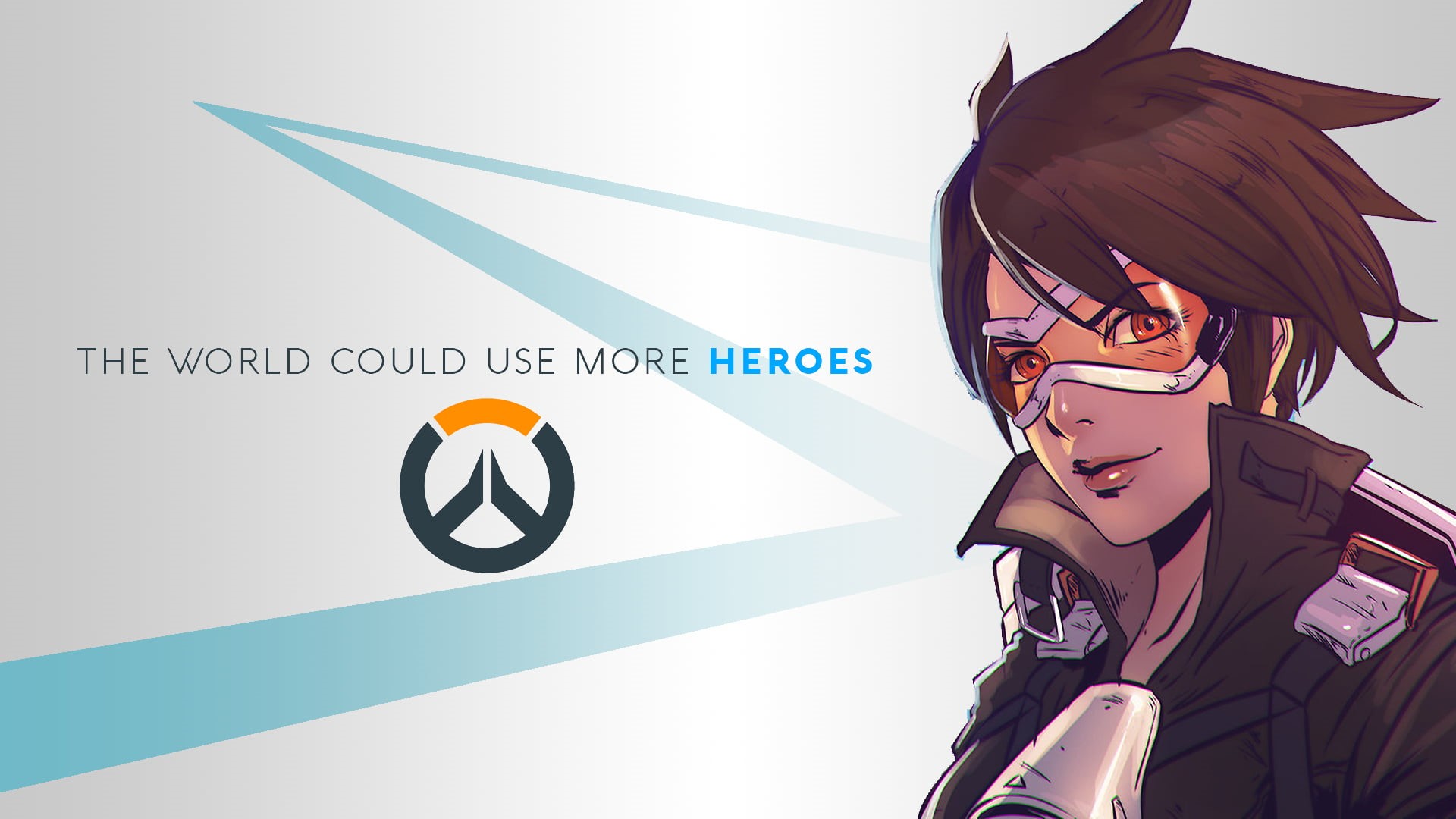 adult, 1080P, nature, video games, transportation, helmet, business, eyeglasses, Blizzard Entertainment, front view, one person, sign, illustration, men, HD Wallpaper