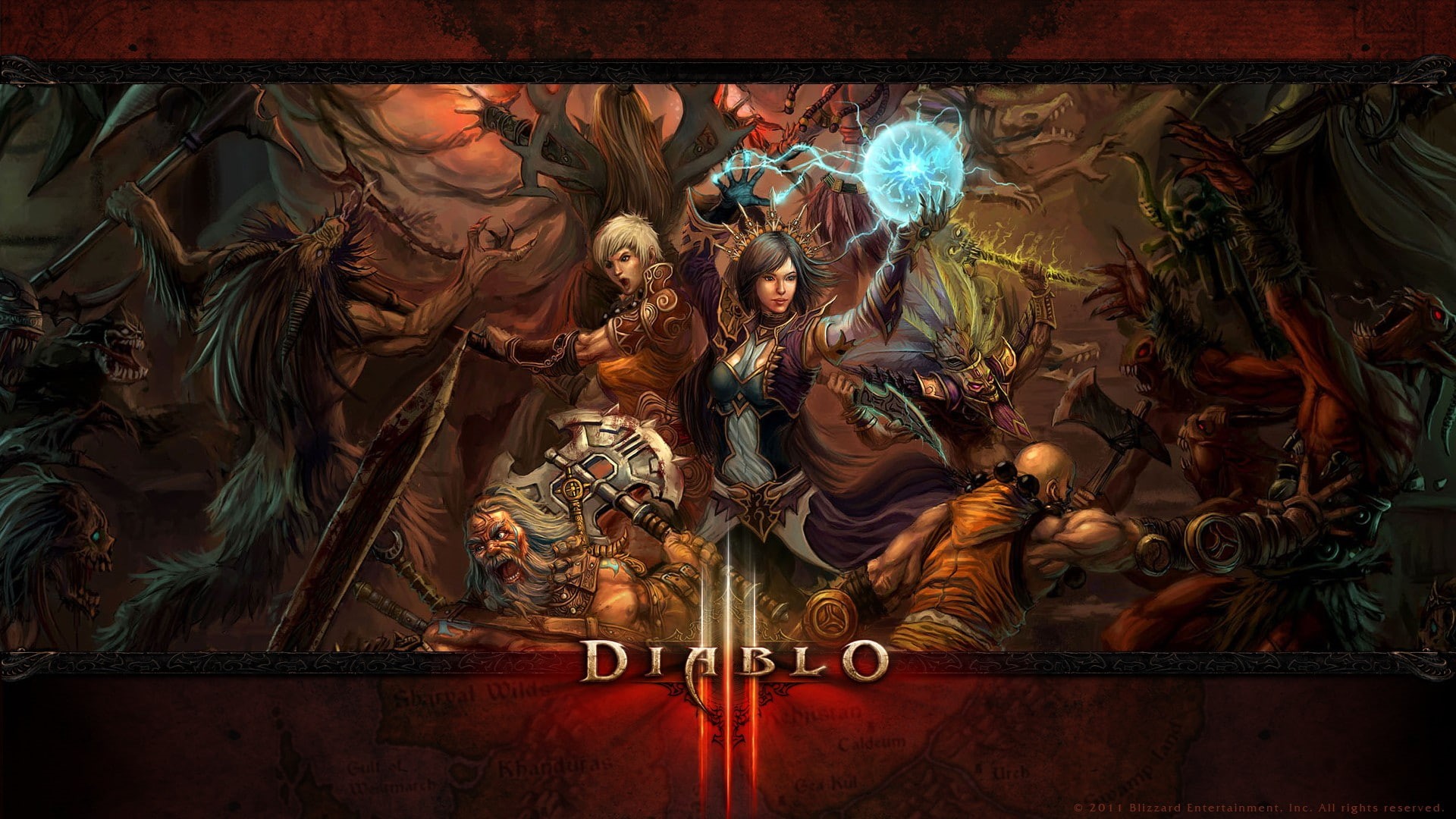 Diablo III, 1080P, Diablo, Blizzard Entertainment, HD Wallpaper